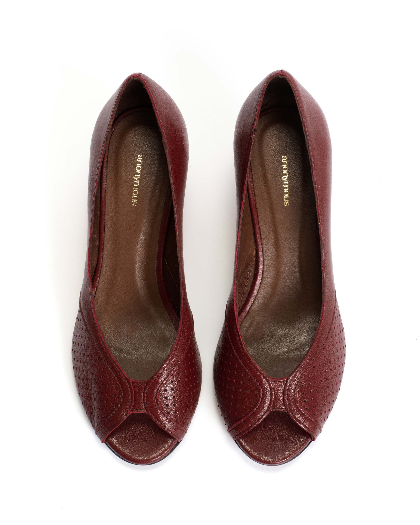 Tiffany stiletto Shiny lamb Pomegranate - Anonymous Copenhagen