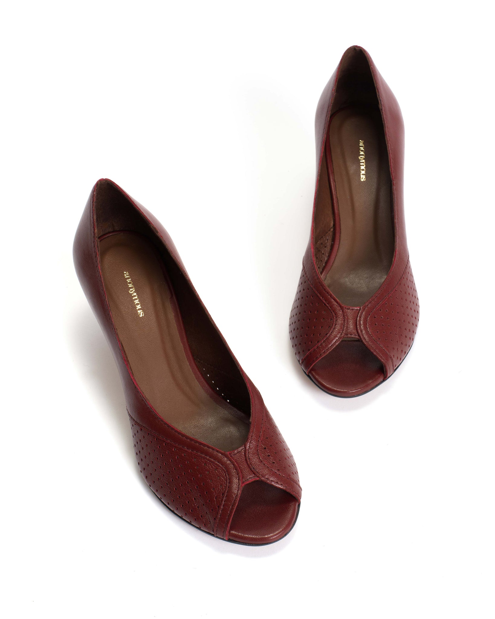 Tiffany stiletto Shiny lamb Pomegranate - Anonymous Copenhagen