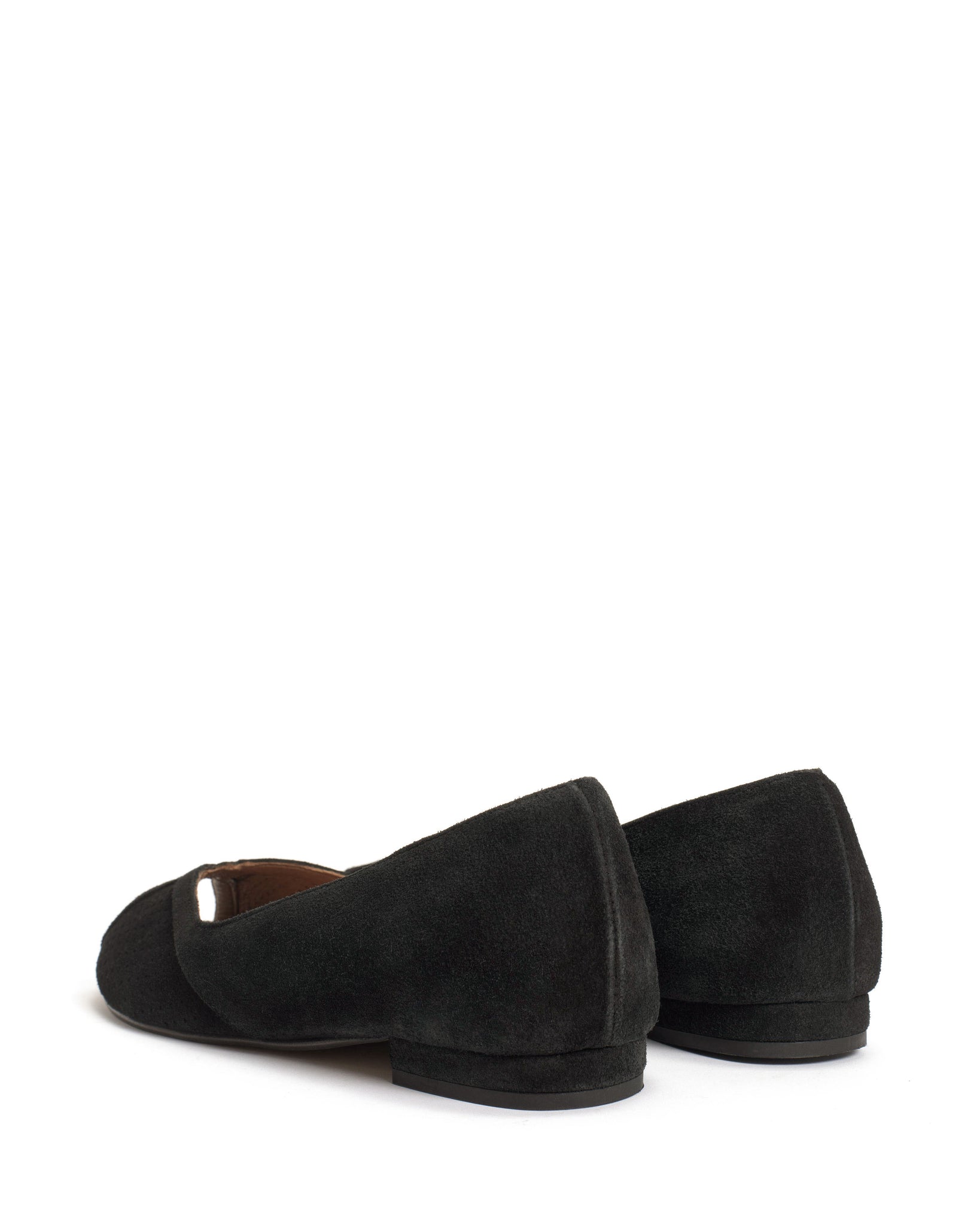 Tiffy Calf suede Black - Anonymous Copenhagen Flat-loafers & ballerinas & pumps