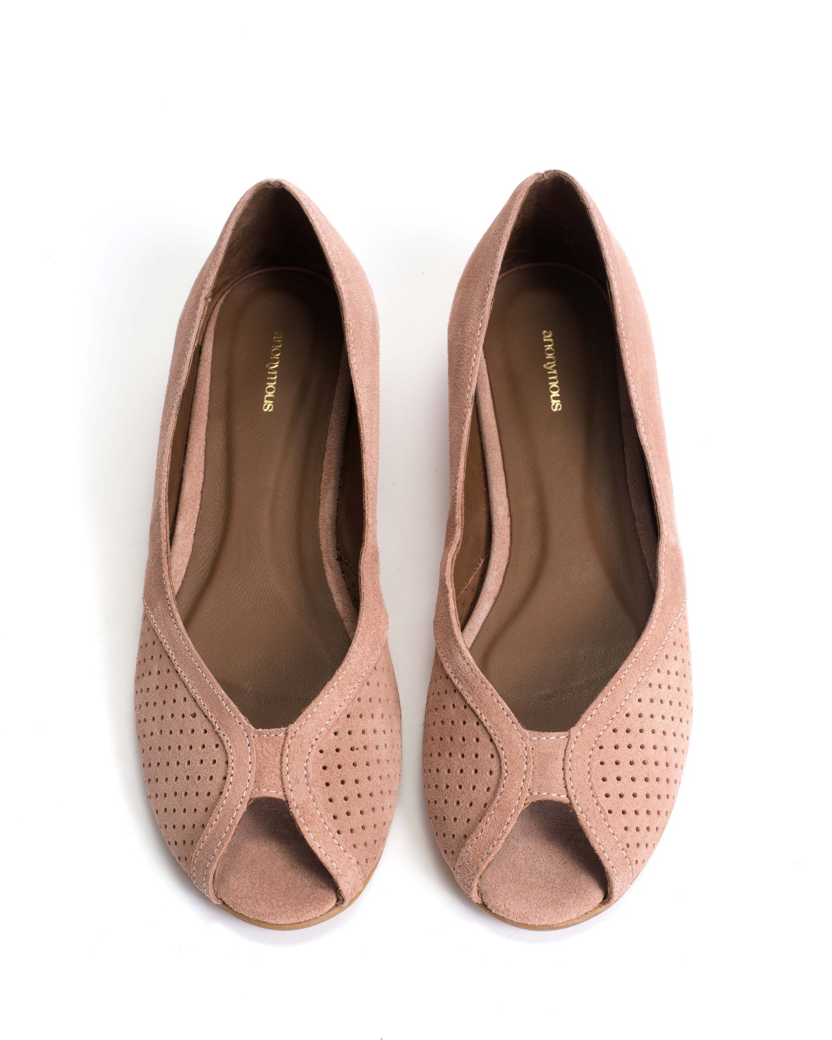 Tiffy Calf suede Burned rose - Anonymous Copenhagen