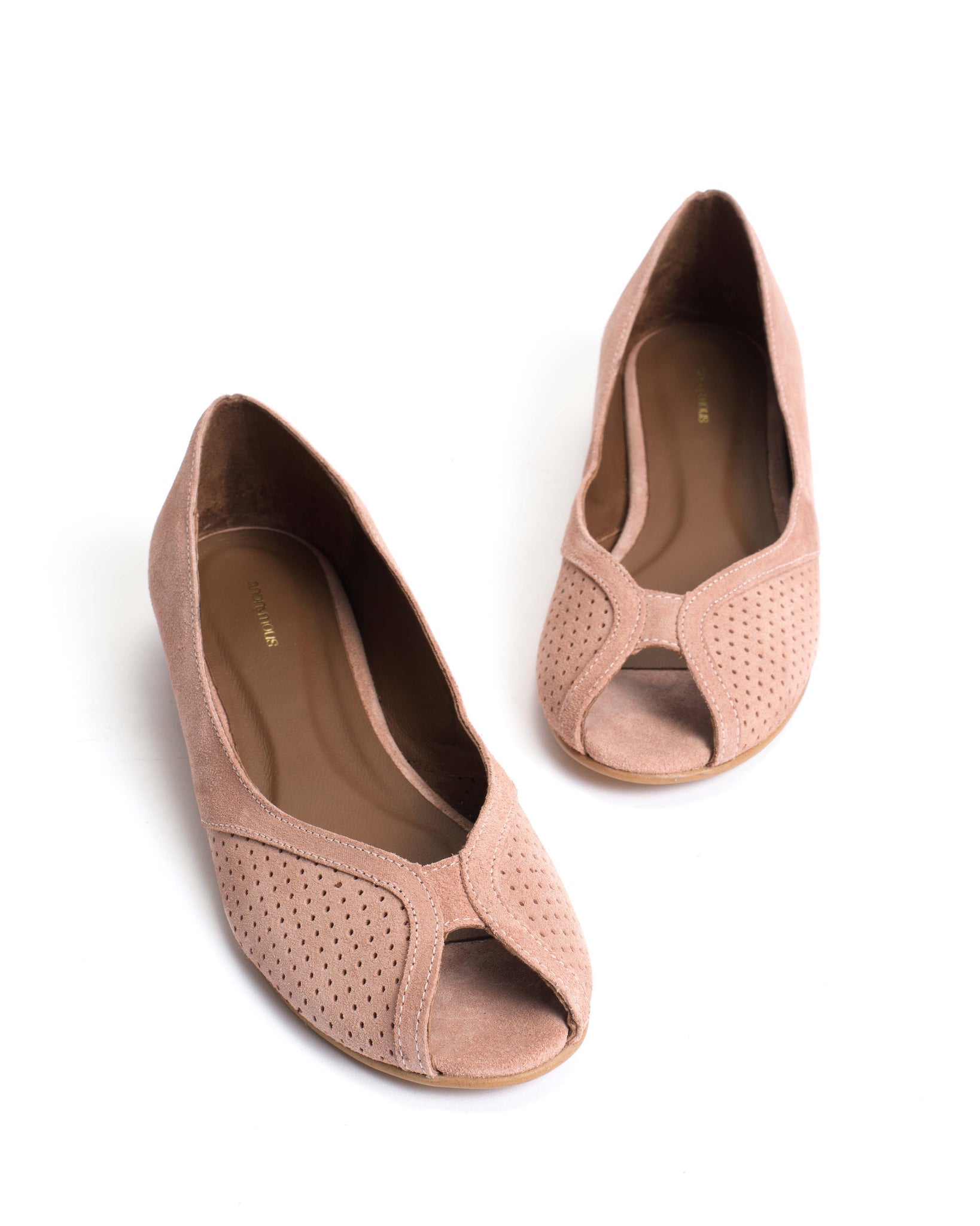 Tiffy Calf suede Burned rose - Anonymous Copenhagen