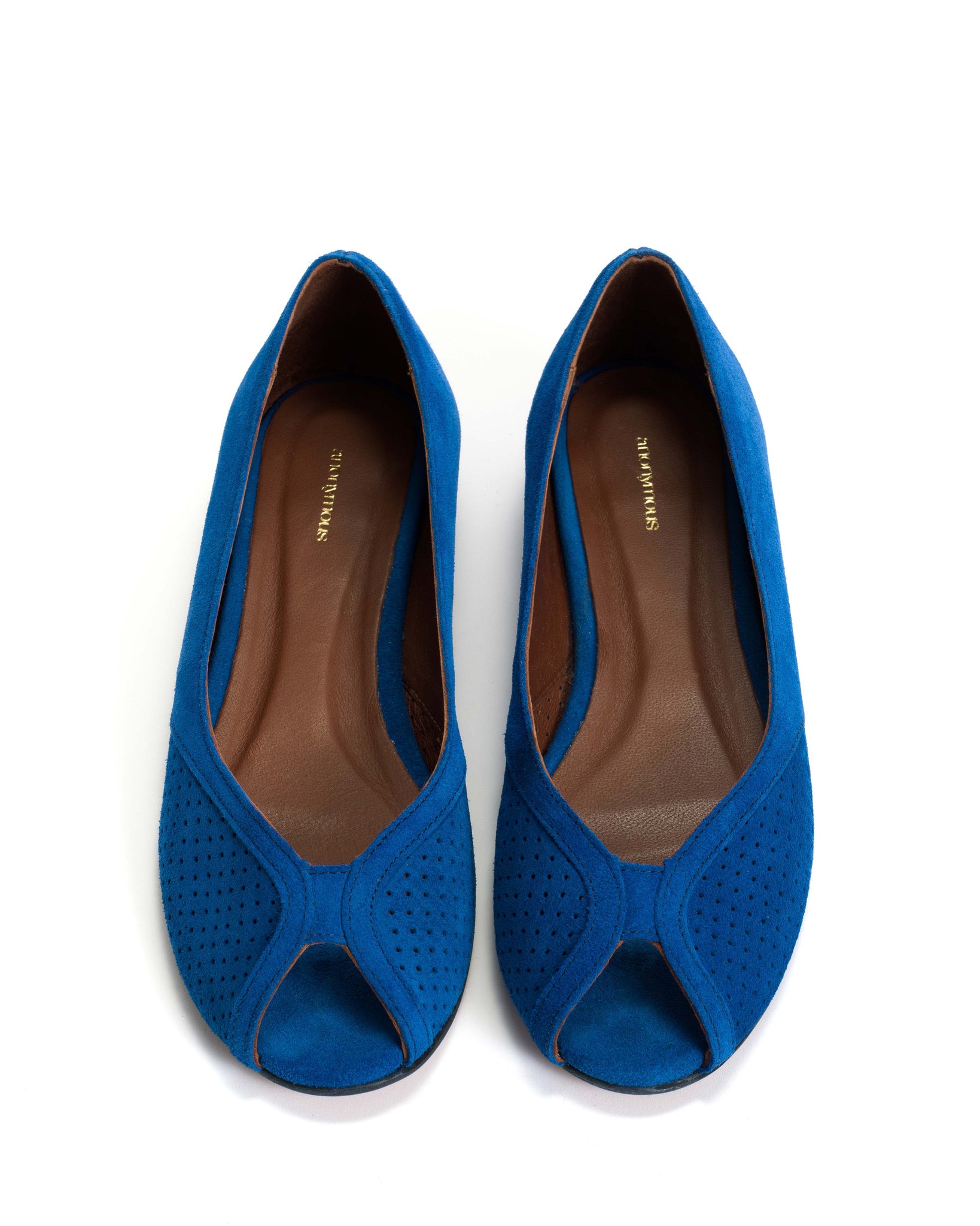 Tiffy Calf suede Electric blue - Anonymous Copenhagen