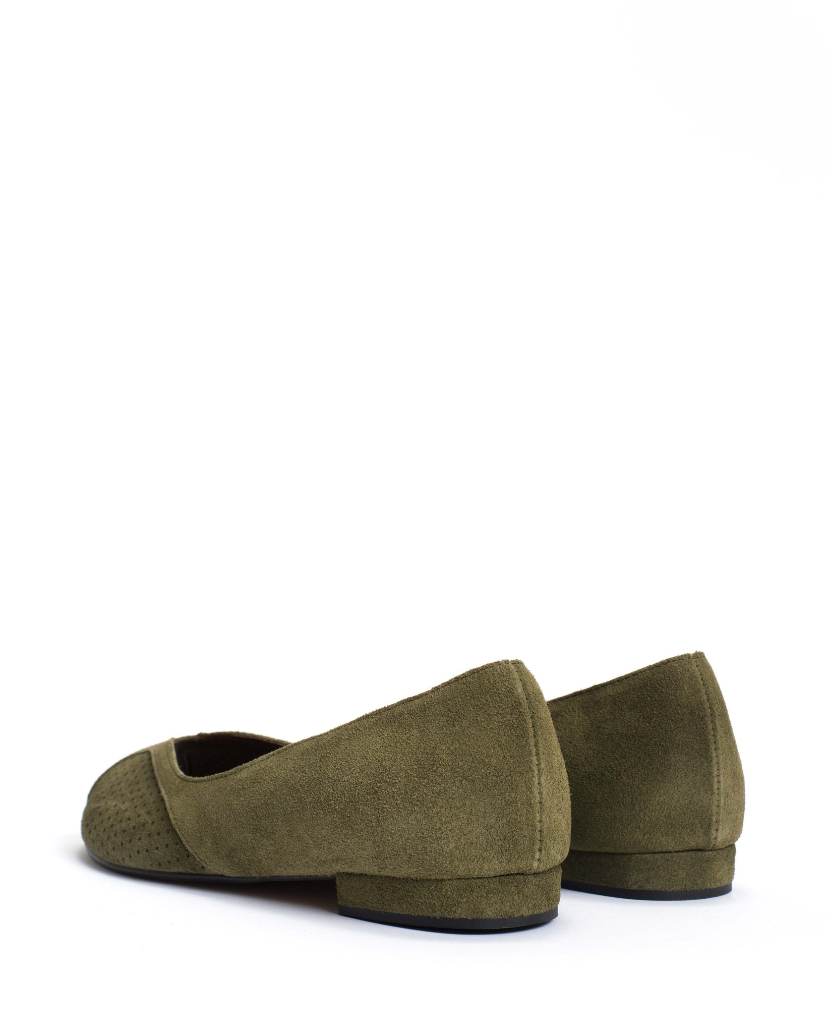 Tiffy Calf suede Olive green - Anonymous Copenhagen
