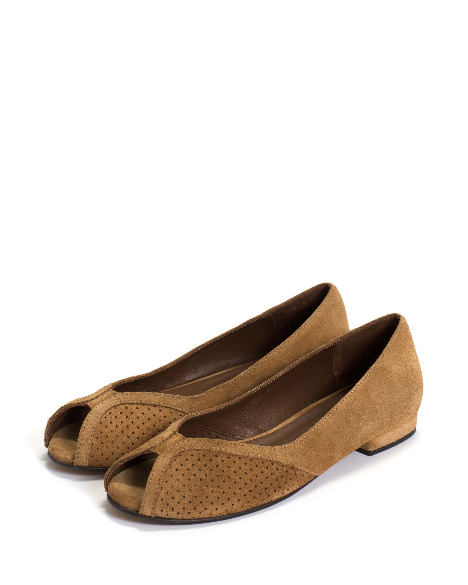Tiffy Calf Suede Bamboo Brown - Anonymous Copenhagen