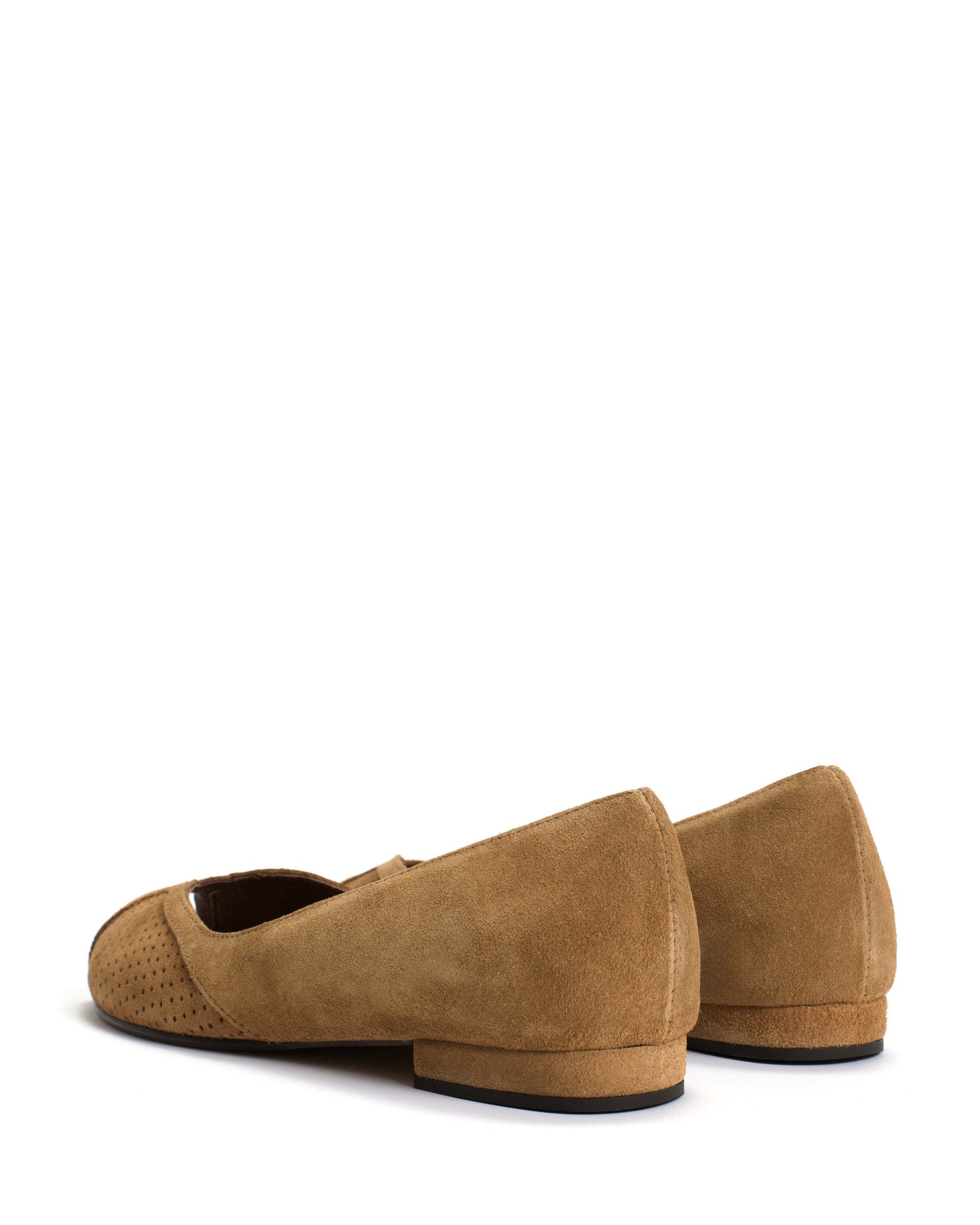 Tiffy Calf Suede Bamboo Brown - Anonymous Copenhagen