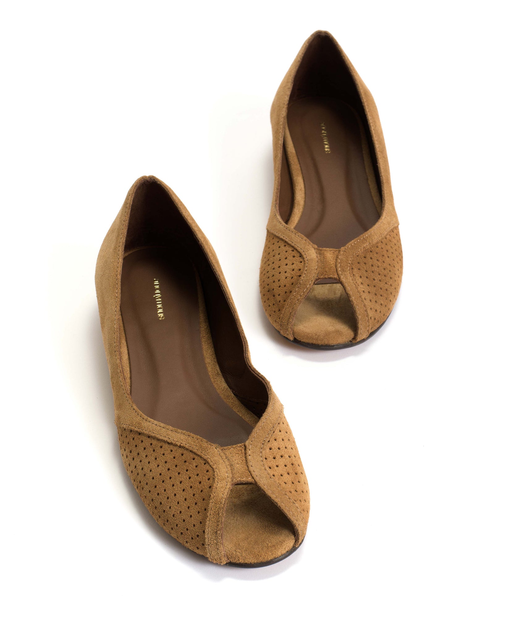 Tiffy Calf Suede Bamboo Brown - Anonymous Copenhagen