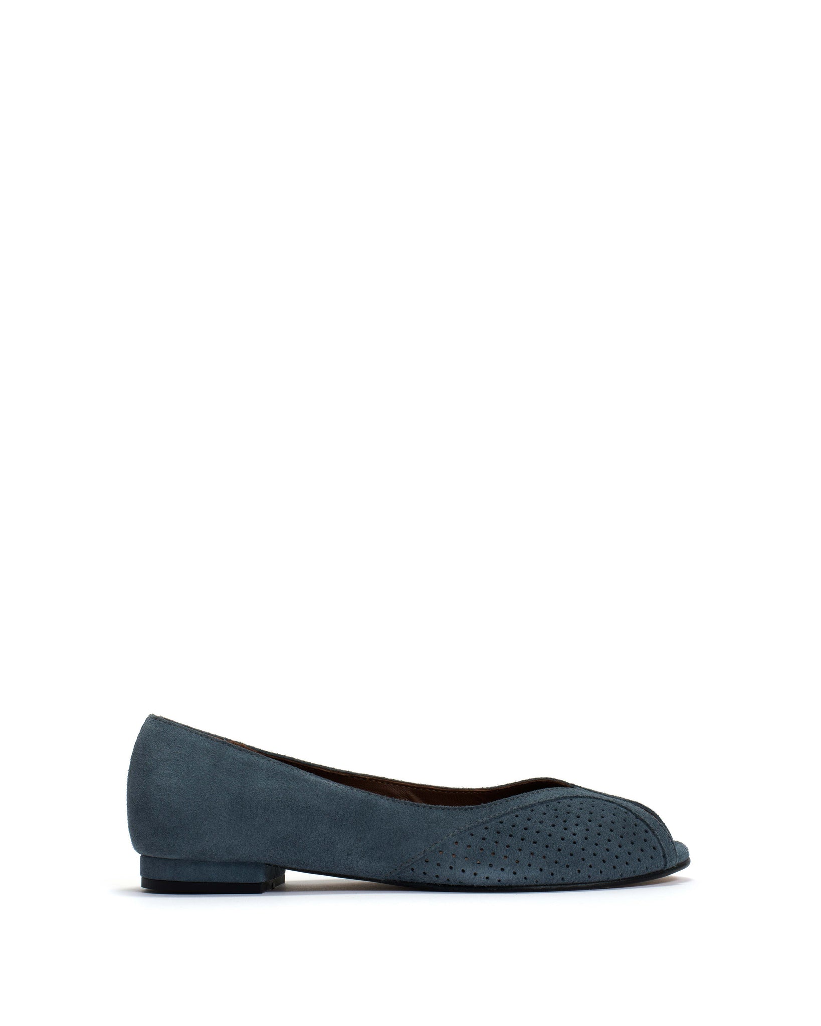 Tiffy Calf suede Denim blue - Anonymous Copenhagen