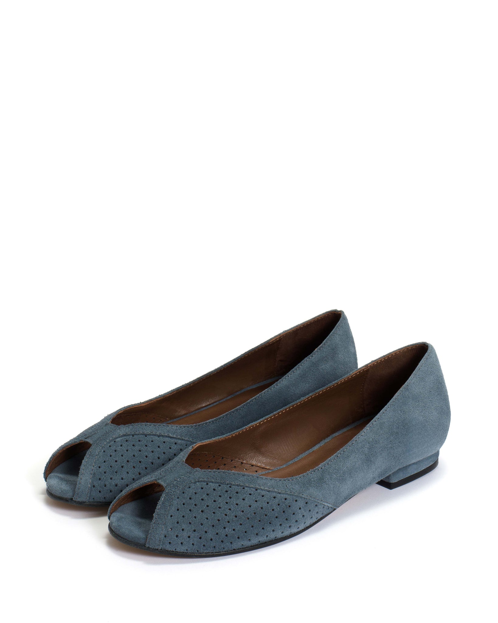 Tiffy Calf suede Denim blue - Anonymous Copenhagen