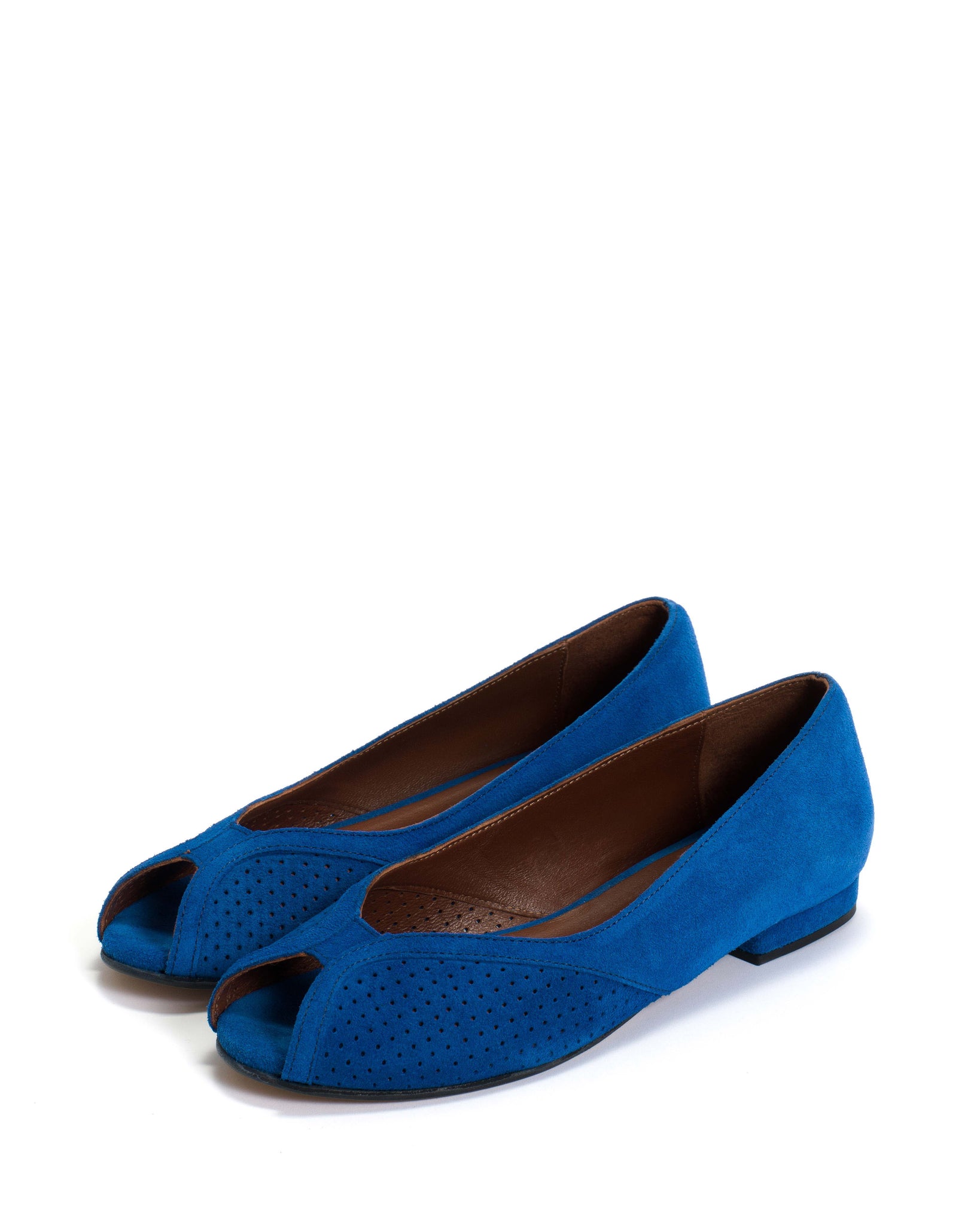 Tiffy Calf suede Electric blue - Anonymous Copenhagen