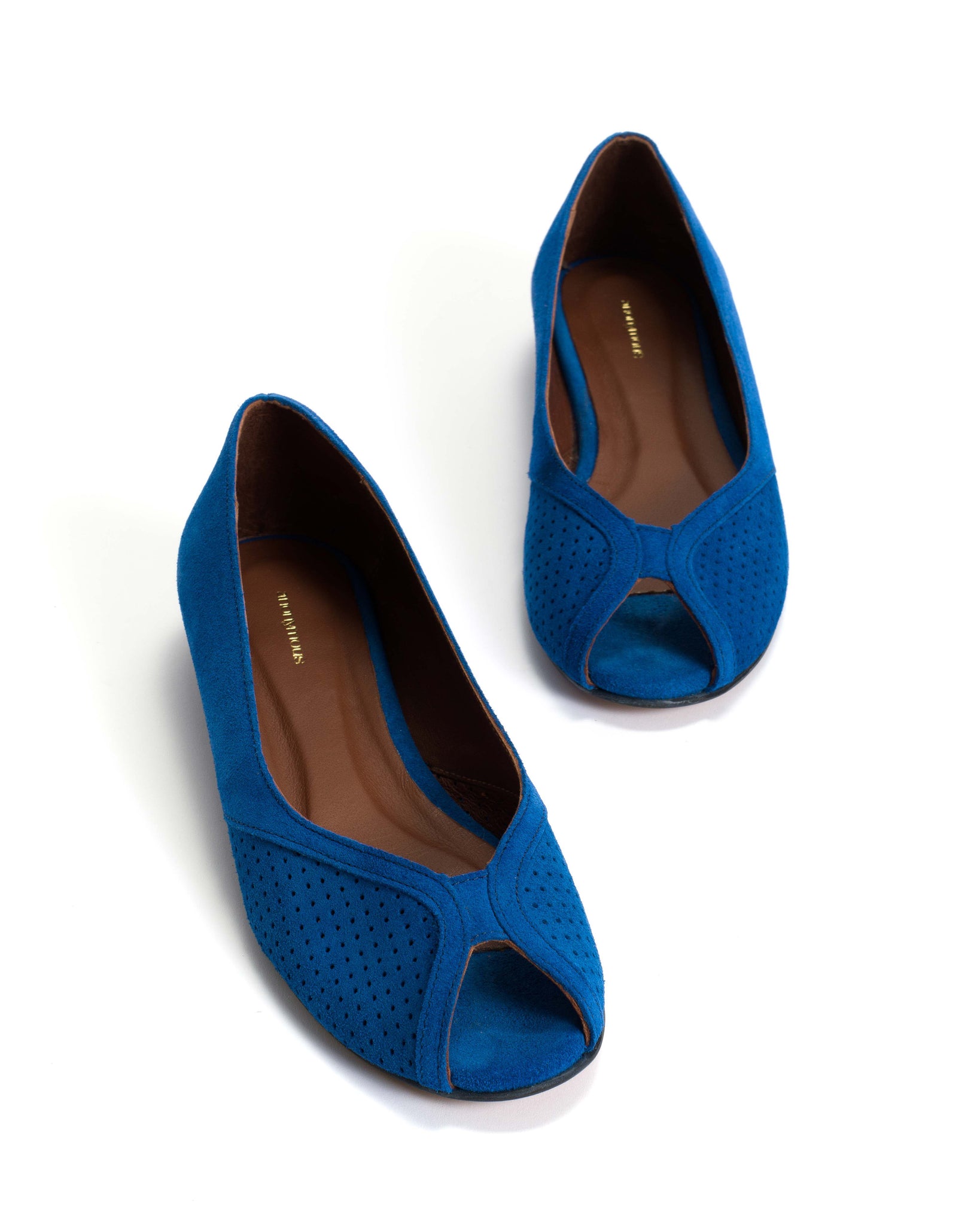 Tiffy Calf suede Electric blue - Anonymous Copenhagen