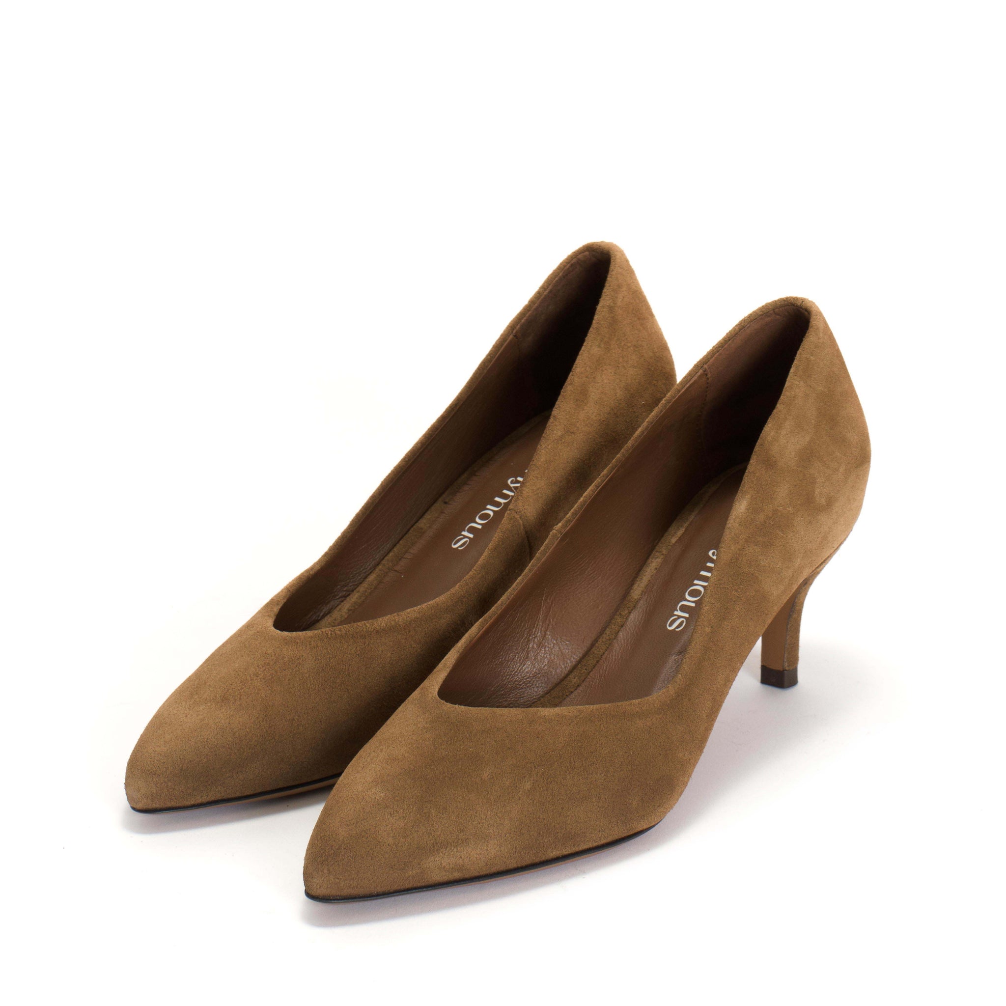 Trini 55 Calf suede Cinnamon - Anonymous Copenhagen