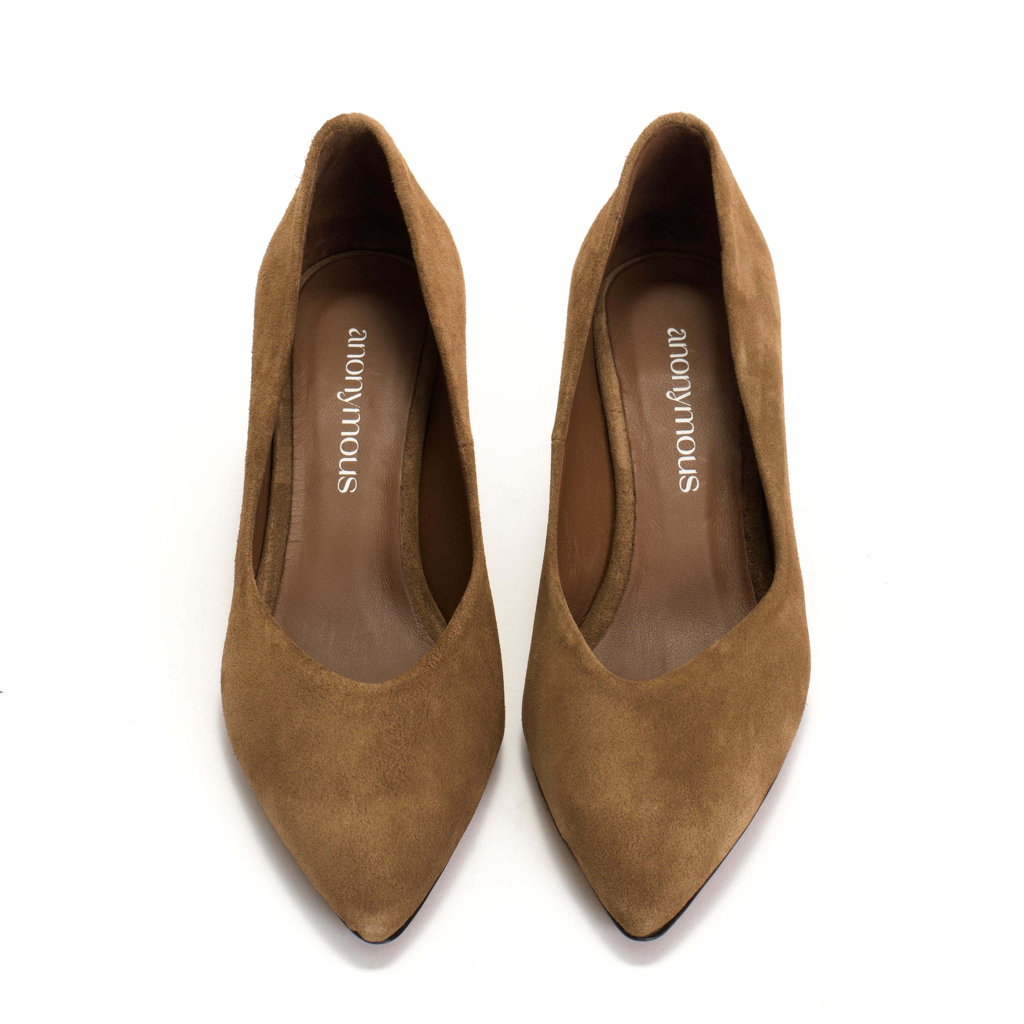 Trini 55 Calf suede Cinnamon - Anonymous Copenhagen