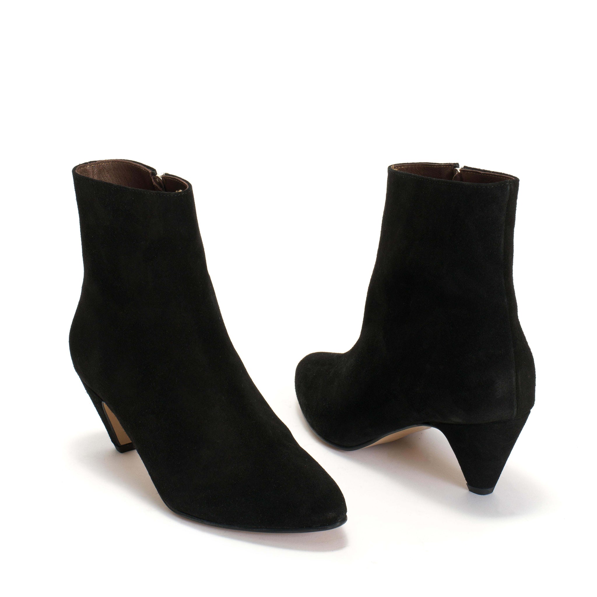 Ulrikka 50 Stiletto Calf Suede Black - Anonymous Copenhagen