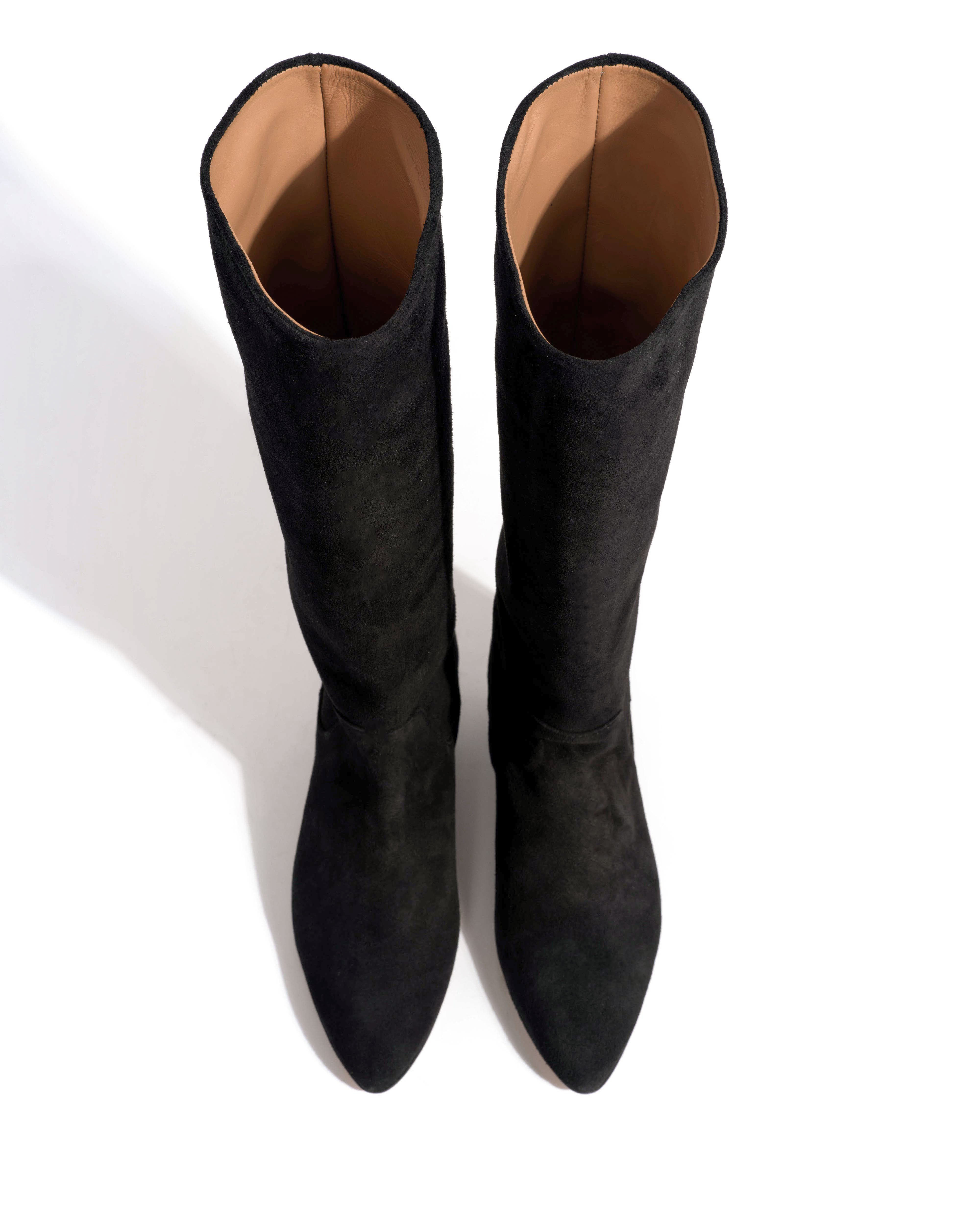 Valle 20 Calf suede Black