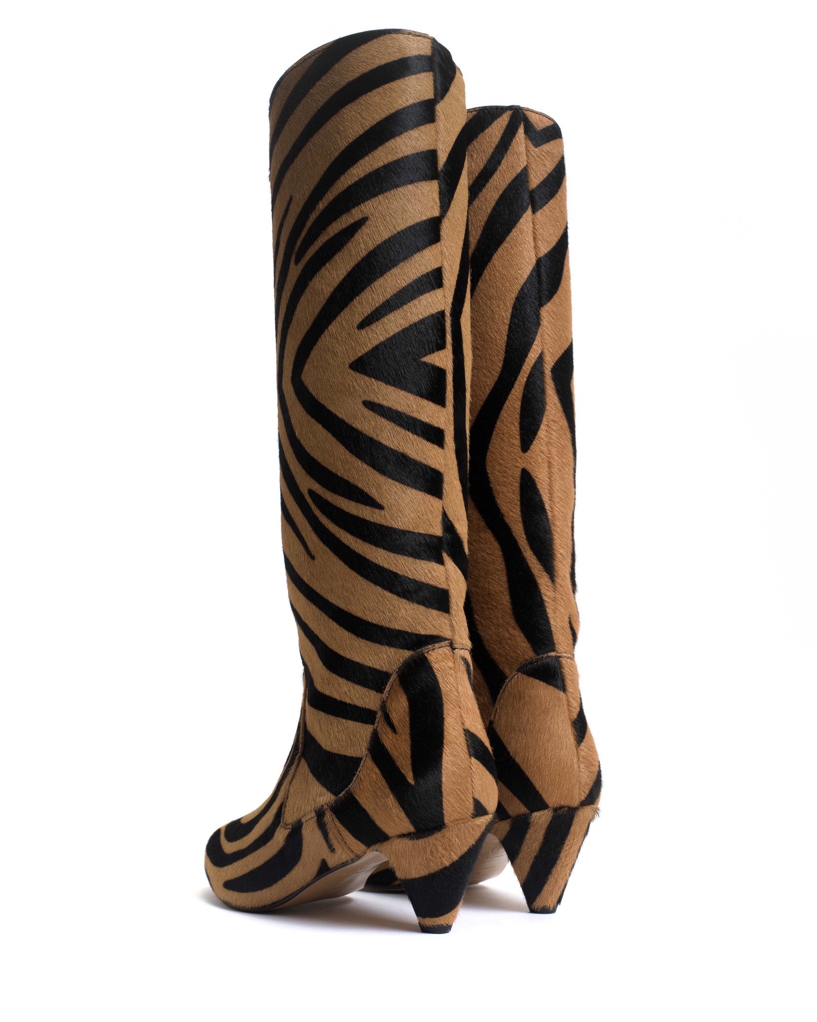 Valle 50 stiletto Calf hair Tiger - Anonymous Copenhagen
