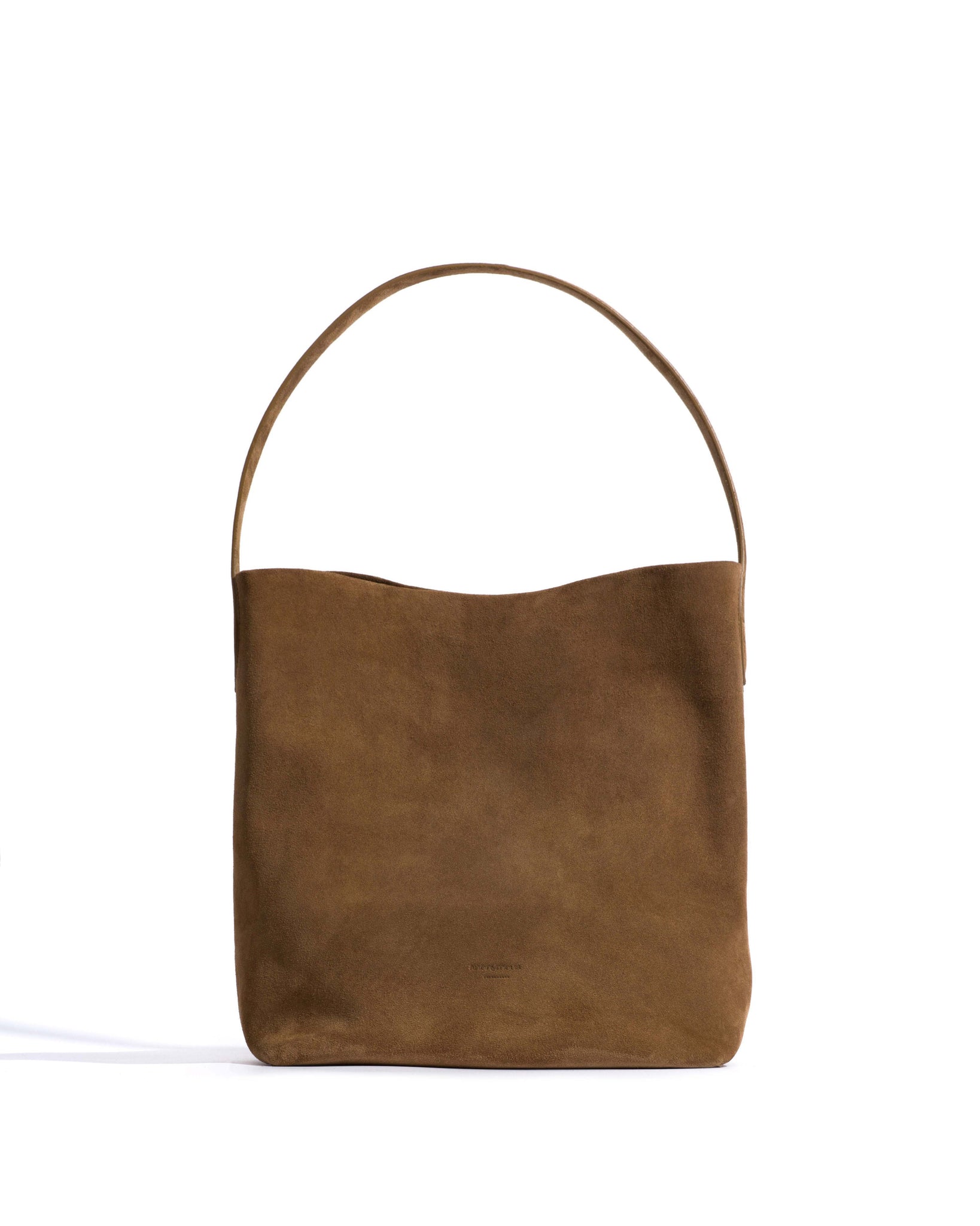 Versa everyday bag Calf suede Cinnamon