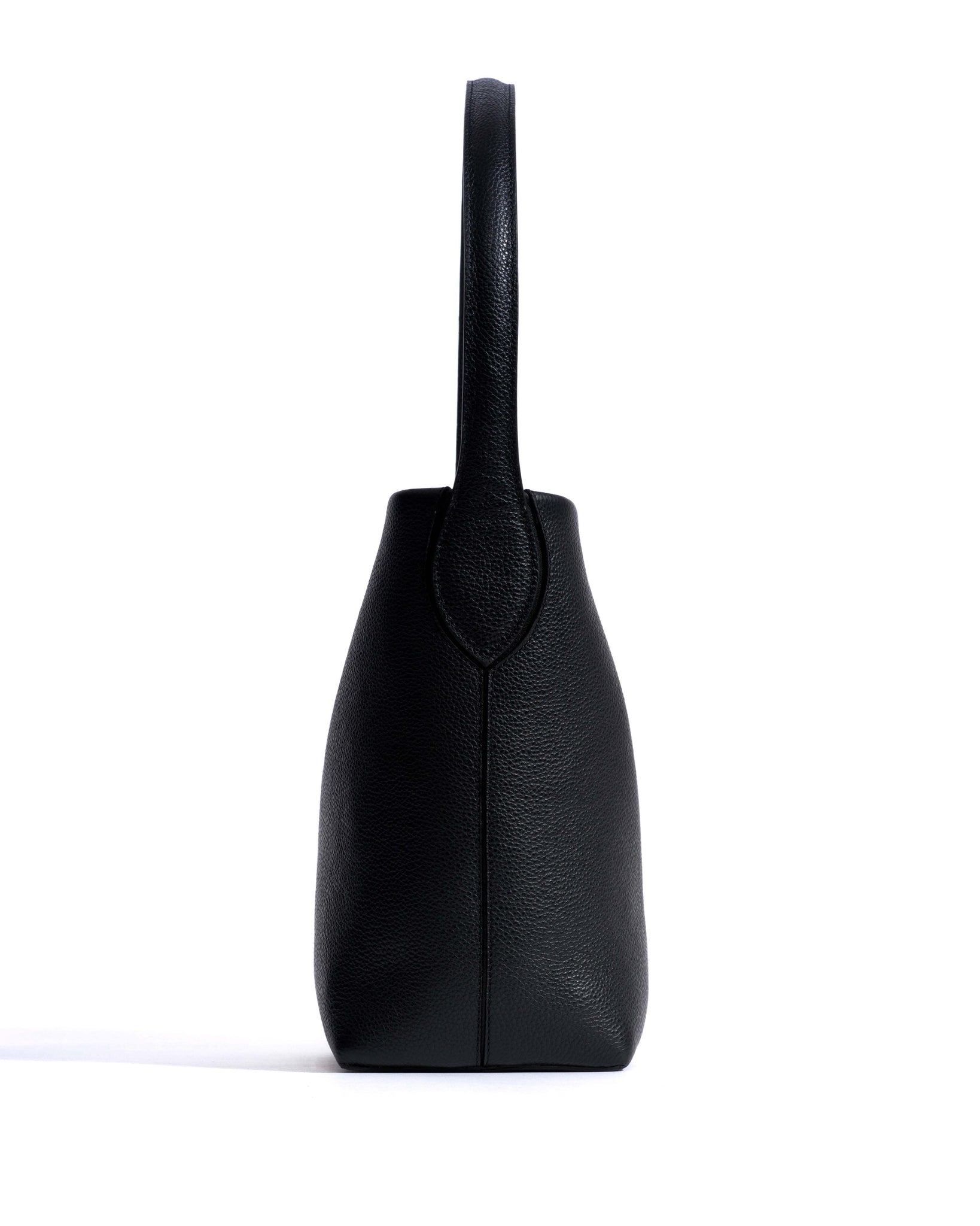 Versa petite bag Pebbled soft calf Black