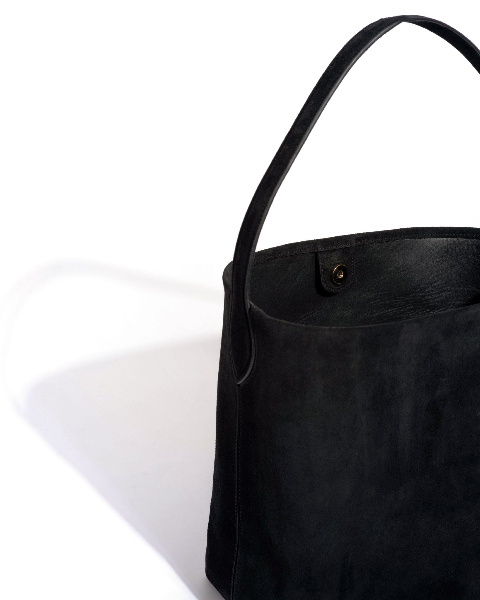 Versa everyday bag Calf suede Black - Anonymous Copenhagen Bags