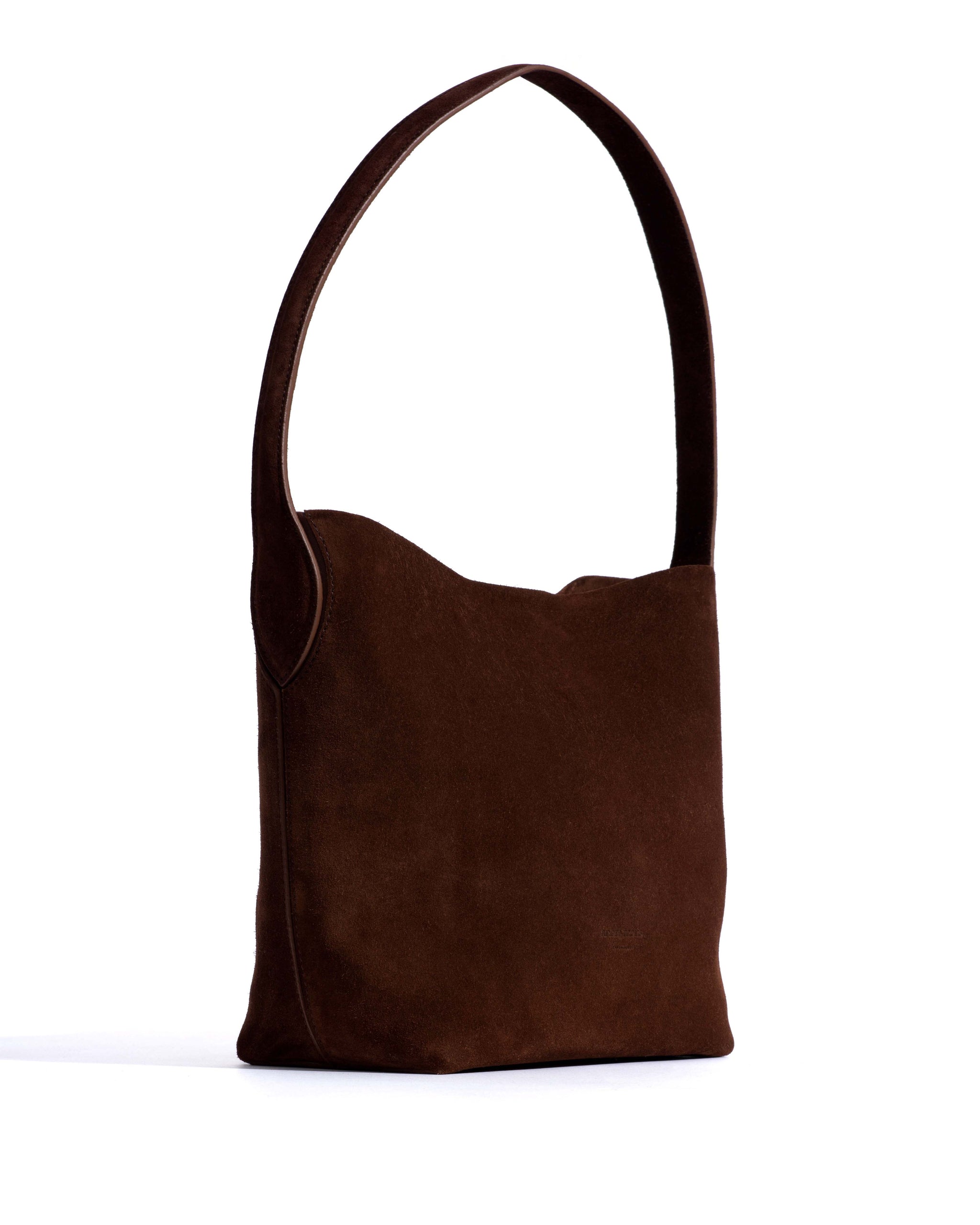 Versa petite bag Calf suede Chocolate - 