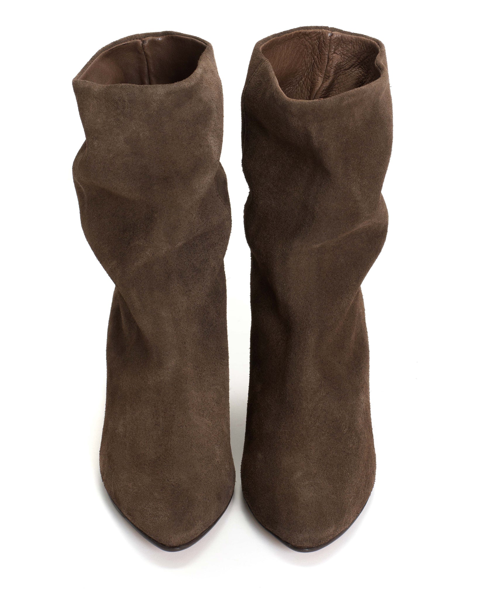 Vully 50 stiletto Calf suede Coffee brown - Anonymous Copenhagen