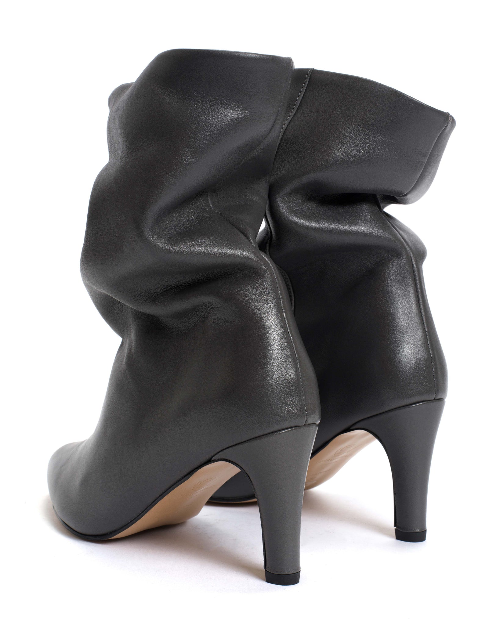 Vully 75 stiletto Soft calf Dusty grey - Anonymous Copenhagen