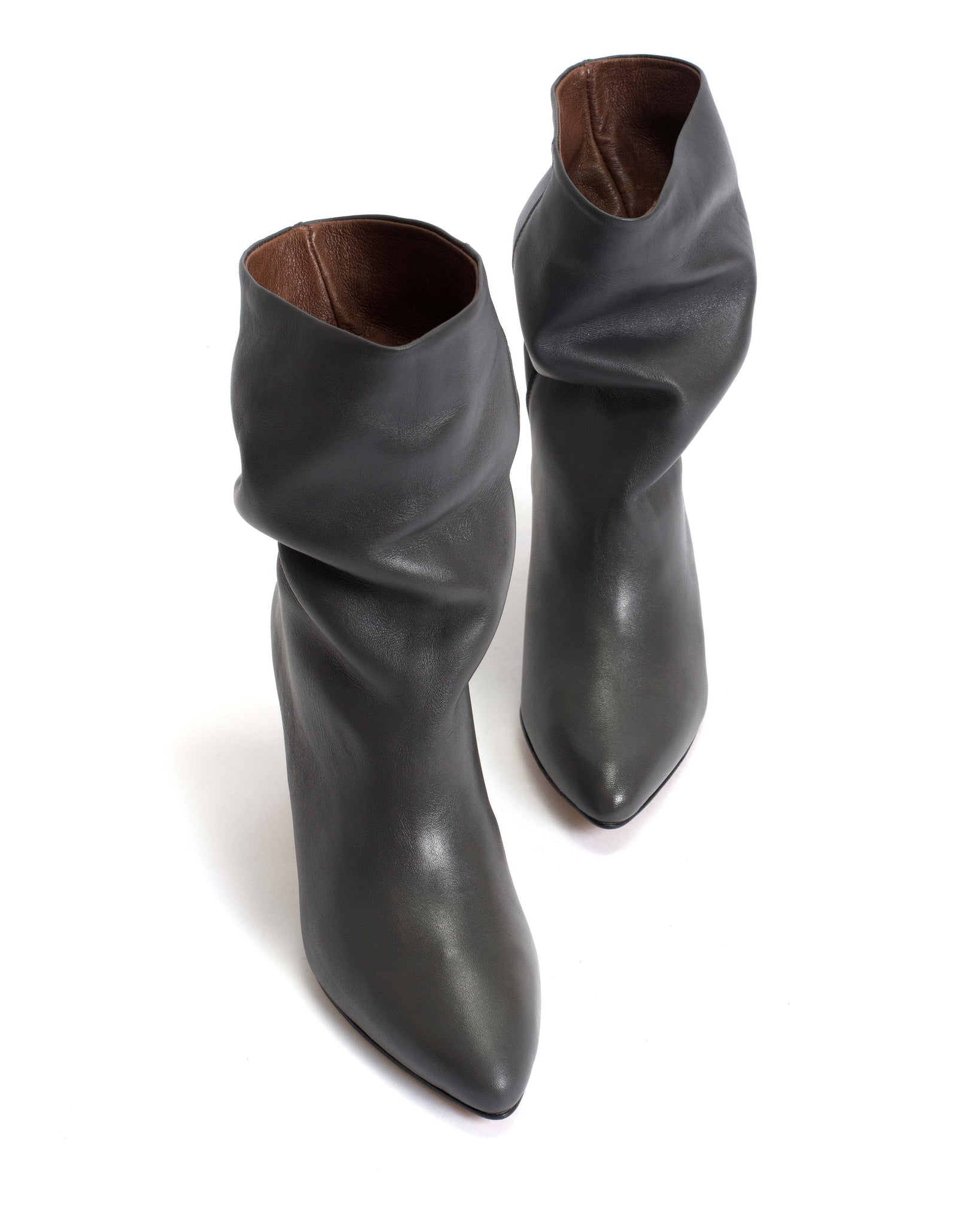 Vully 75 stiletto Soft calf Dusty grey - Anonymous Copenhagen