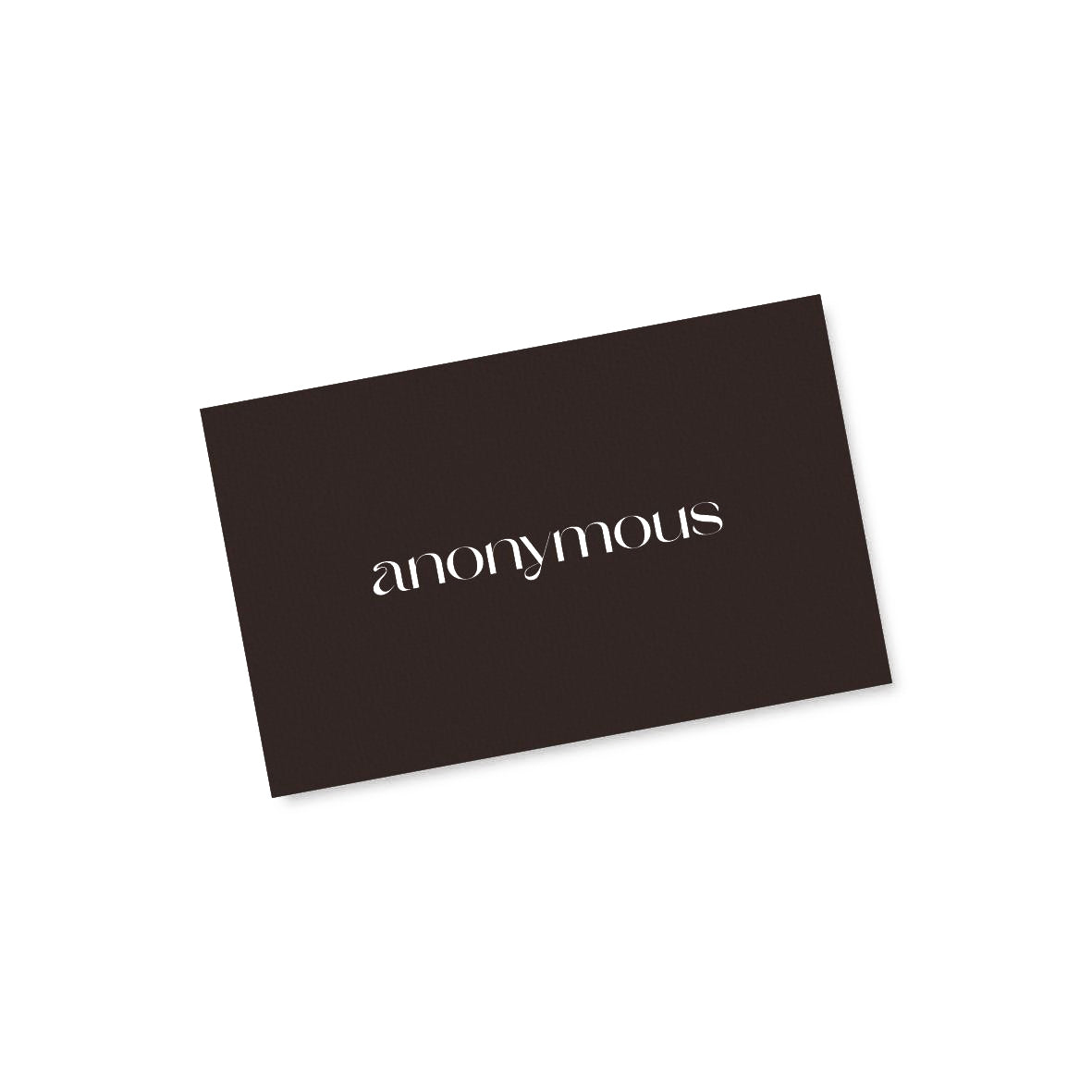 Gift card - Anonymous Copenhagen