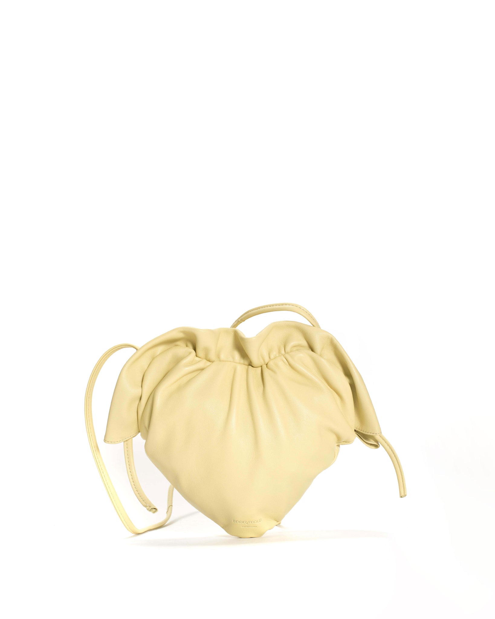 Zally heart bag Silky lamb Pineapple ice - Anonymous Copenhagen