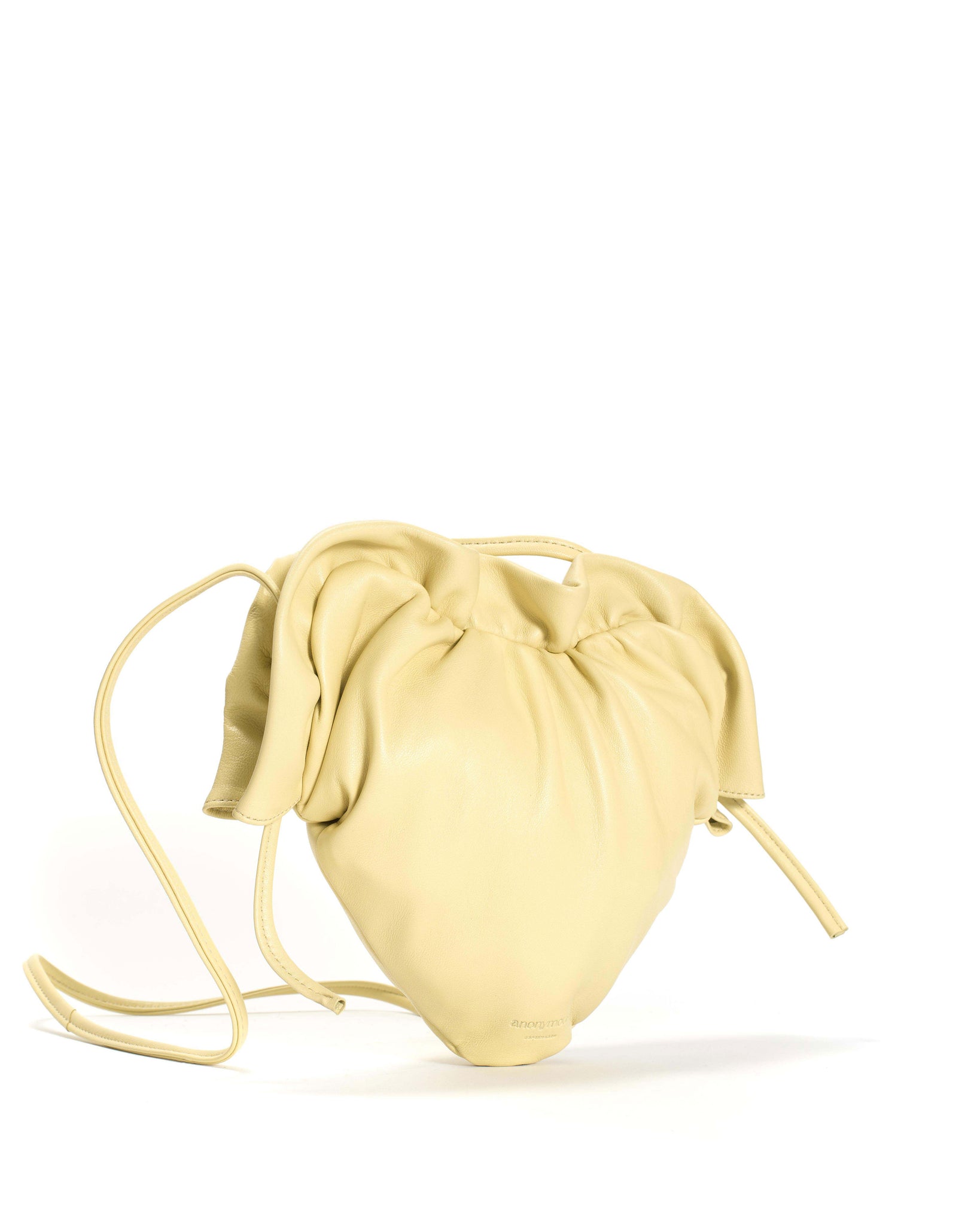 Zally heart bag Silky lamb Pineapple ice - Anonymous Copenhagen