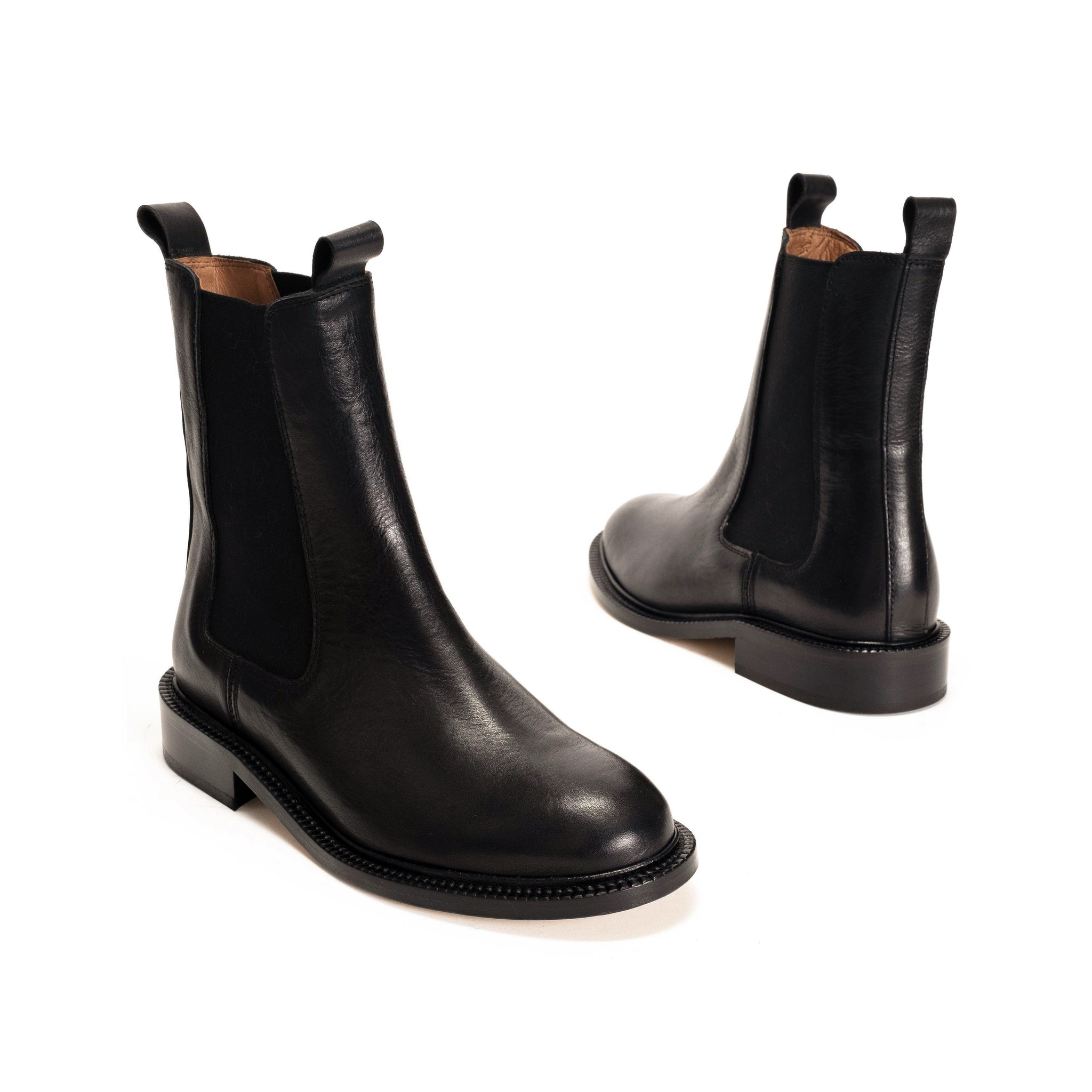 Larie Vegetable Tanned Calf Black - Anonymous Copenhagen