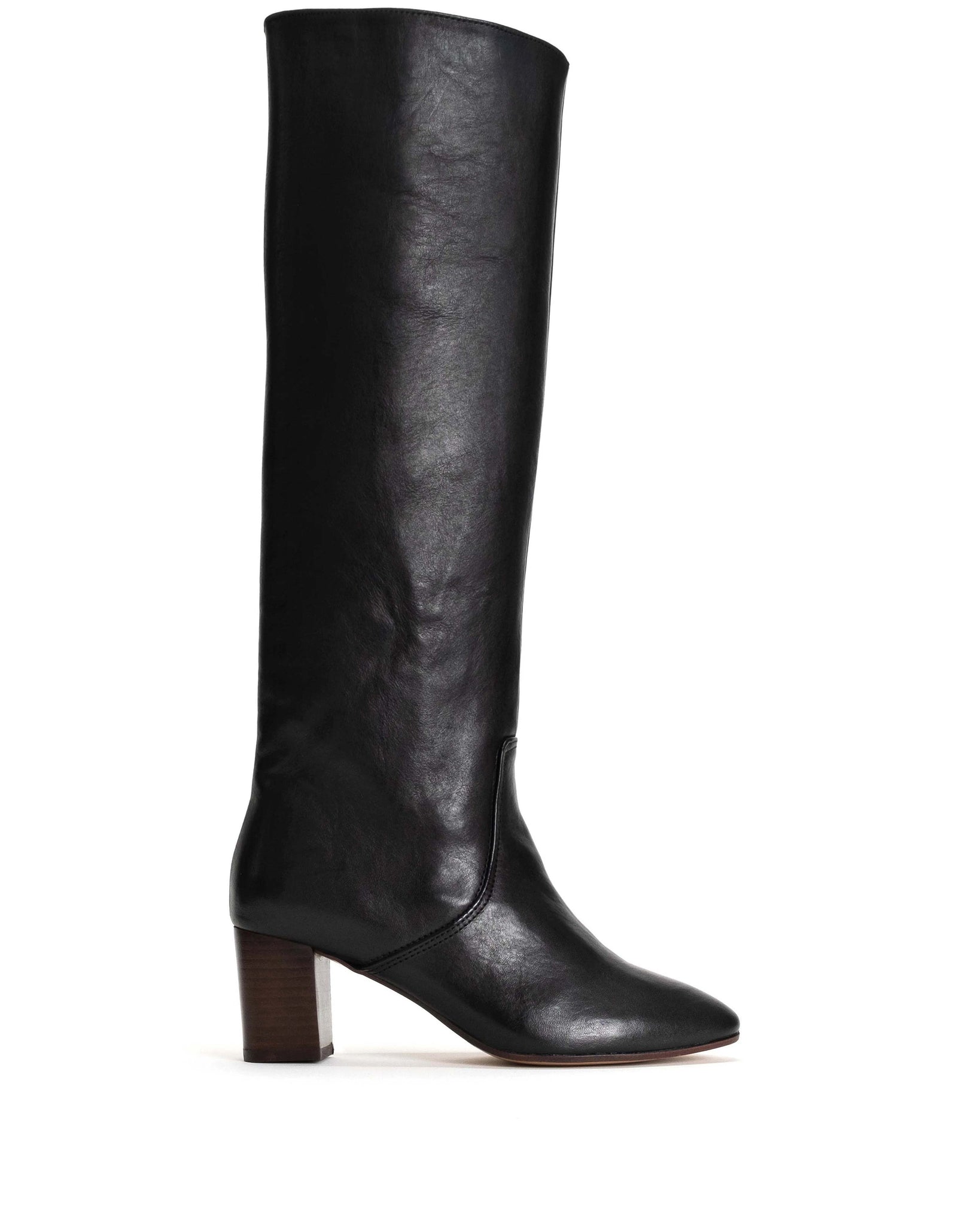 Henriette Vegetable Tanned Calf Black - Anonymous Copenhagen