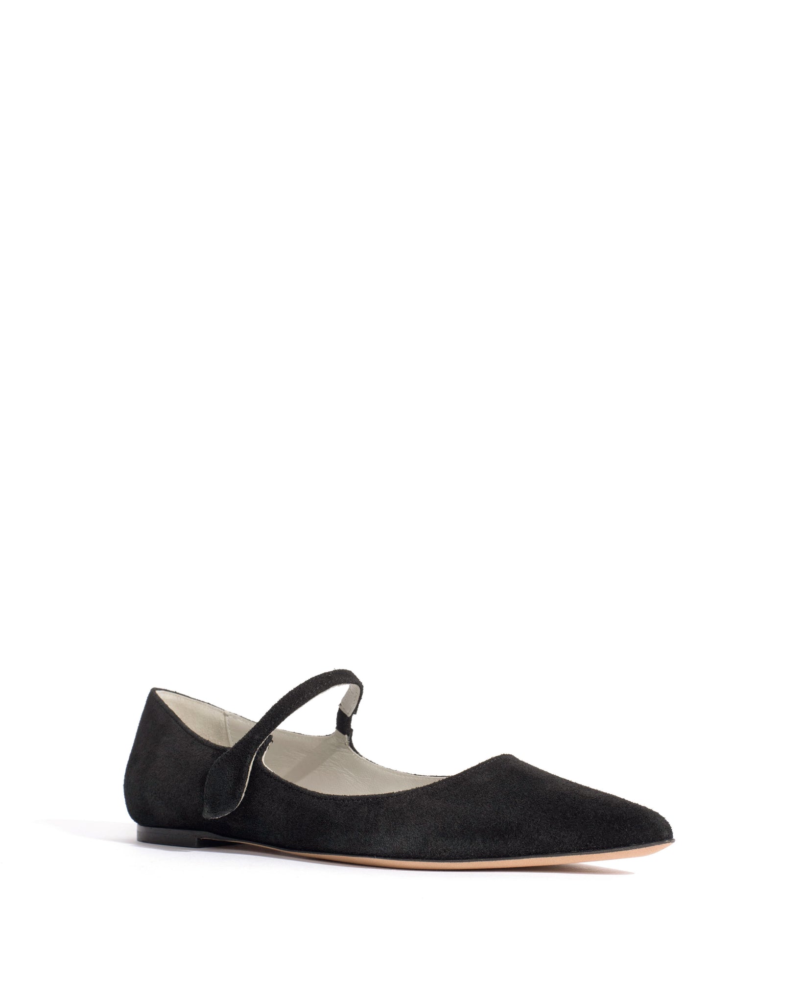 Fifi Calf suede & lining Black & silver - Anonymous Copenhagen