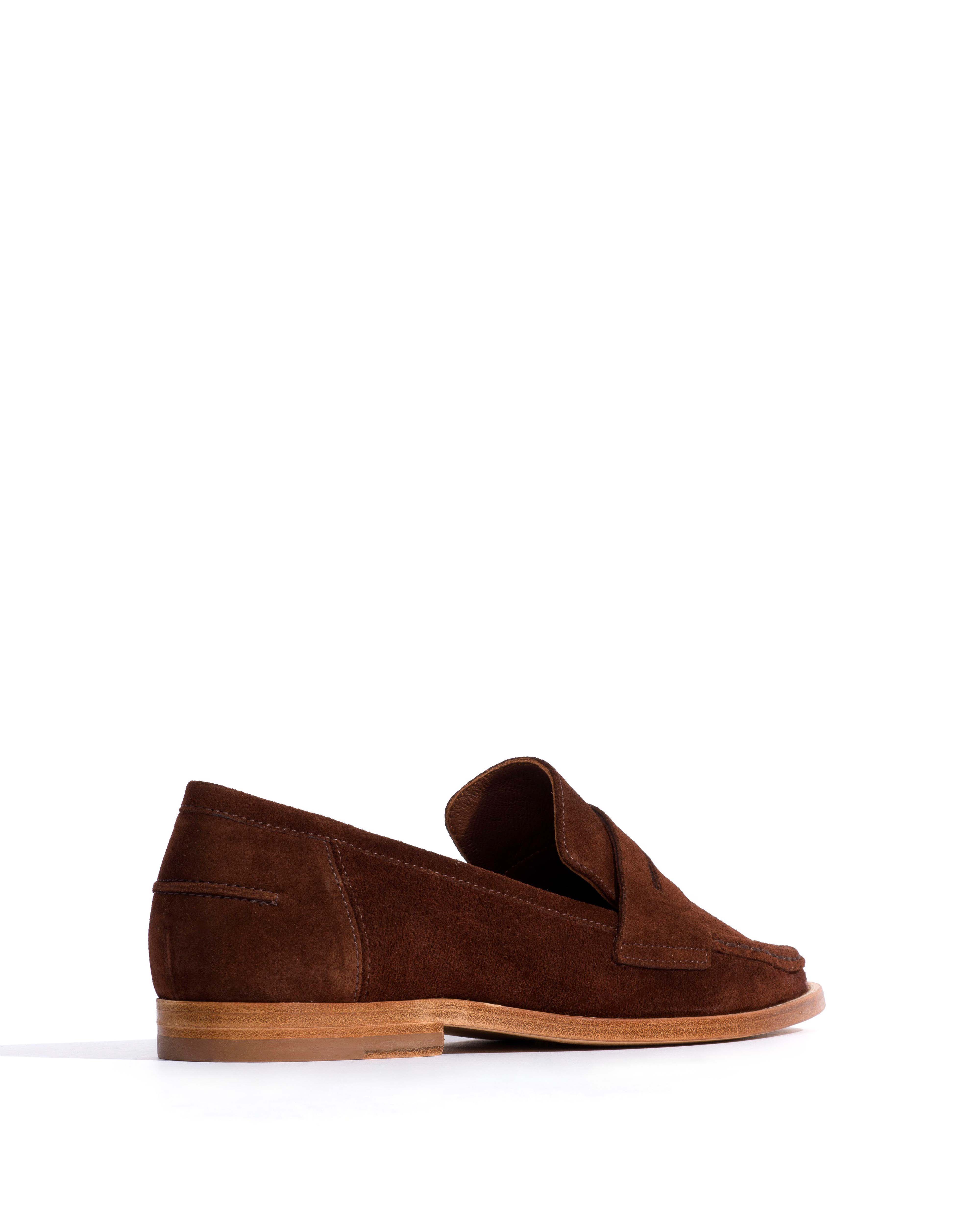 Jesha Calf suede Chocolate