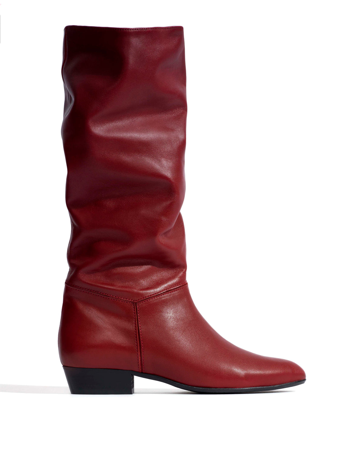Jasmina 20 Soft calf & suede leather Pomegranate
