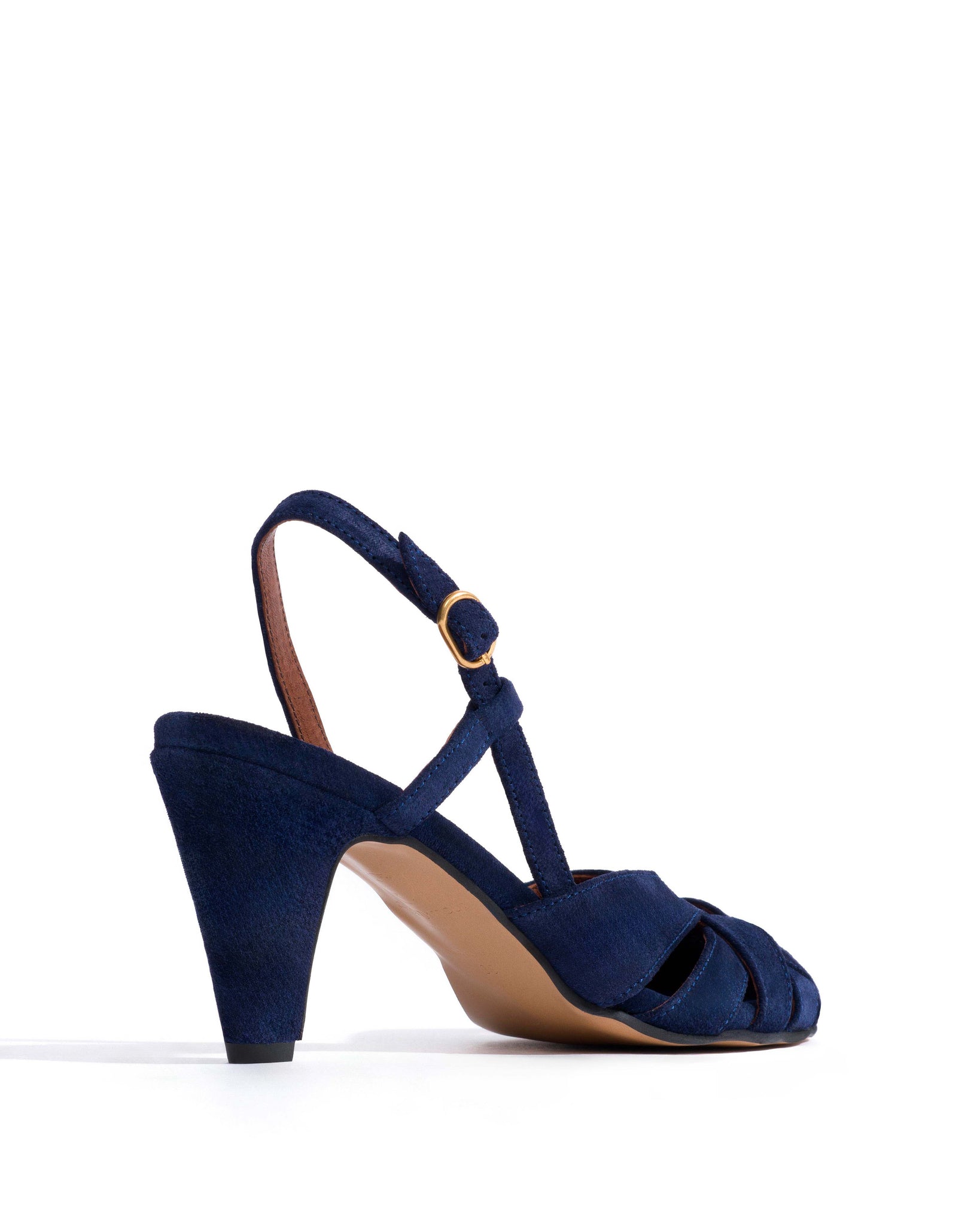 Banie 75 Calf suede Ink blue