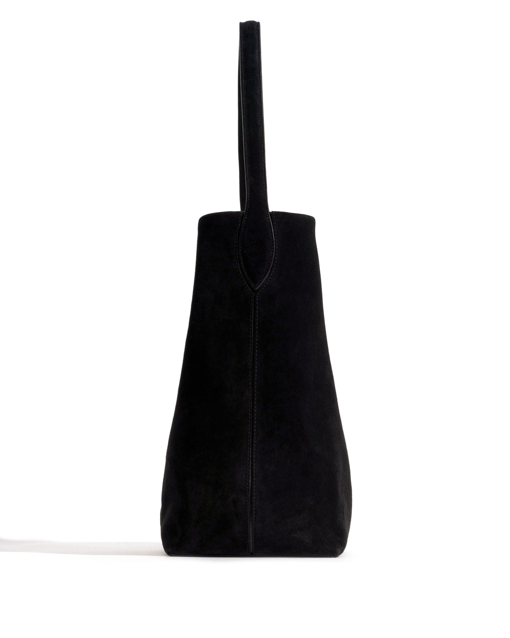 Versa slouchy everyday bag Calf suede Black - Anonymous Copenhagen Bags