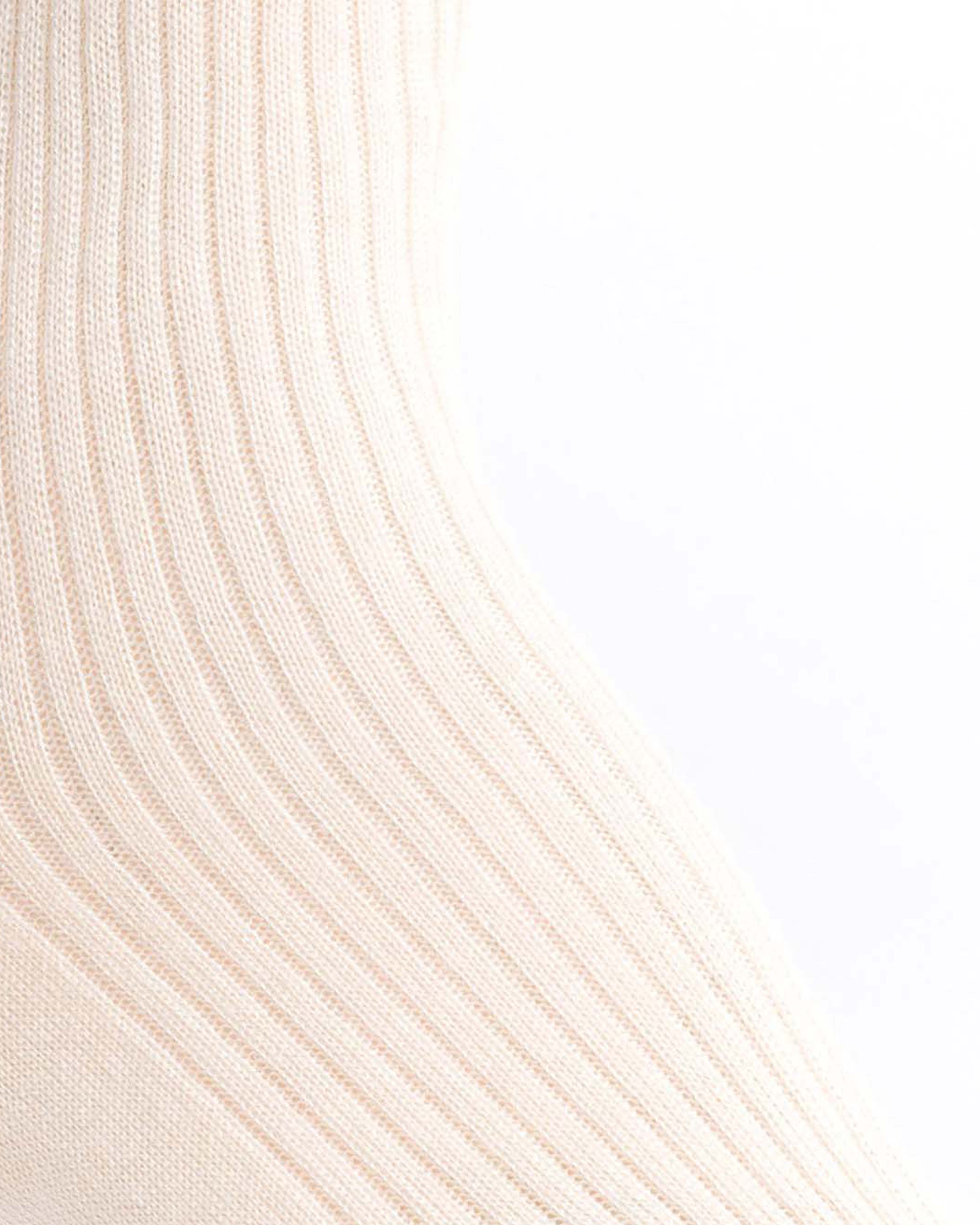 Ines silk cashmere socks 30% silk 70% cashmere Cream