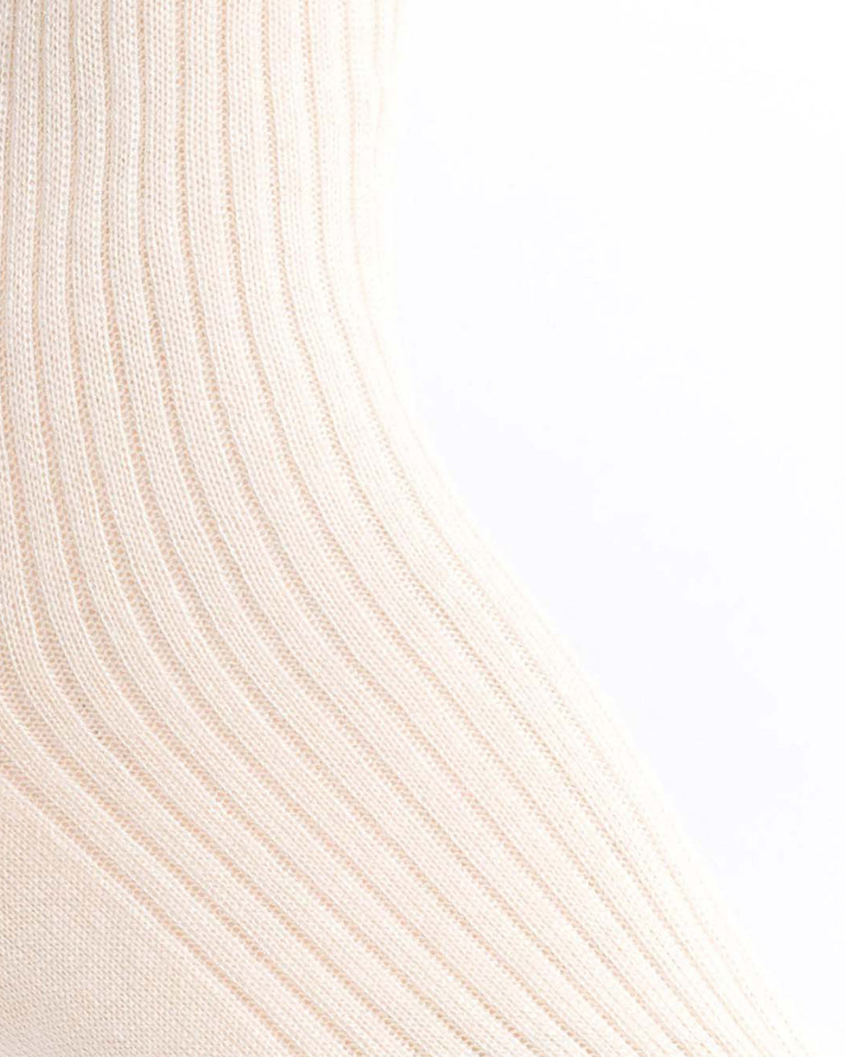 Ines silk cashmere socks 30% silk 70% cashmere Cream