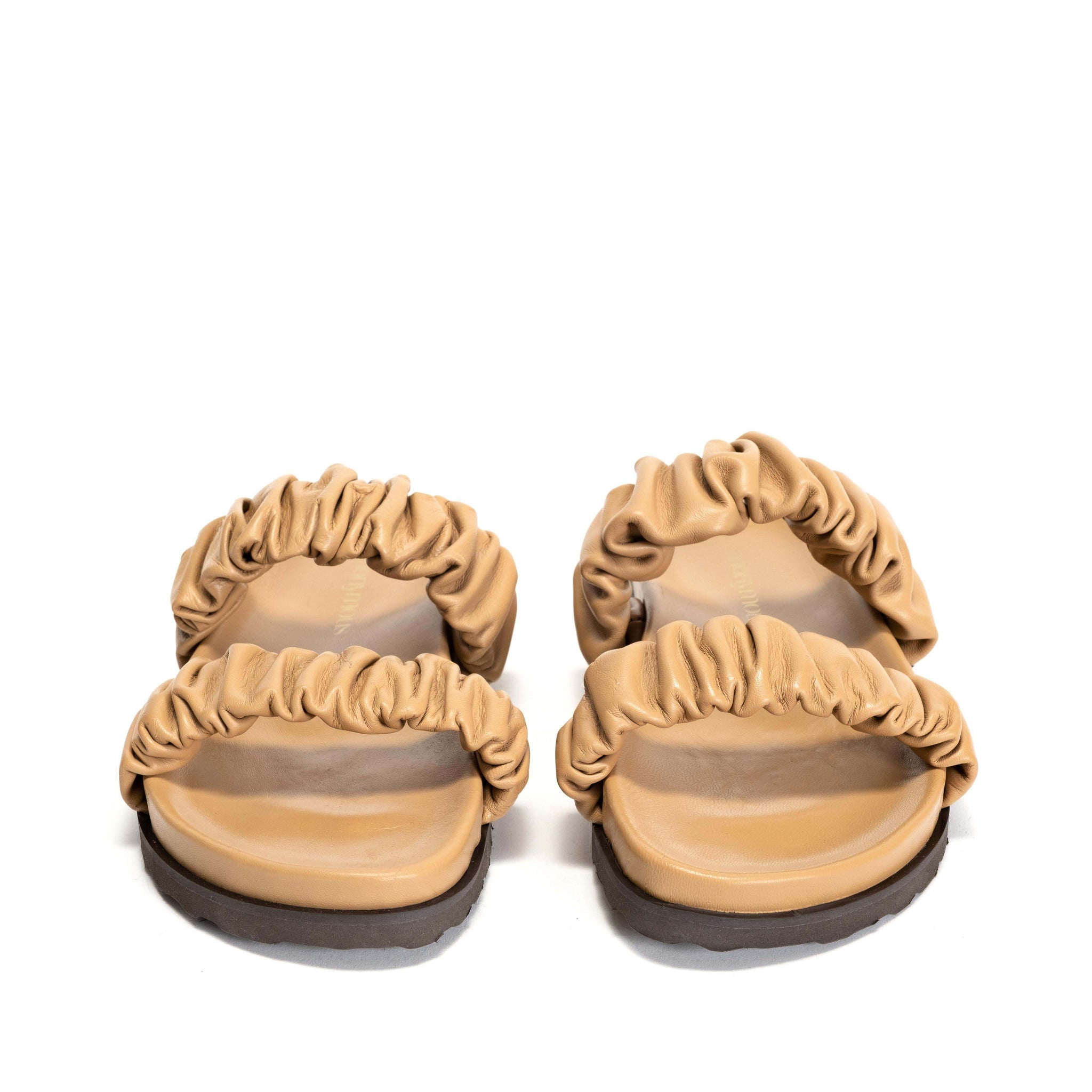Ficia Footbed Shiny Lamb Stone - Anonymous Copenhagen