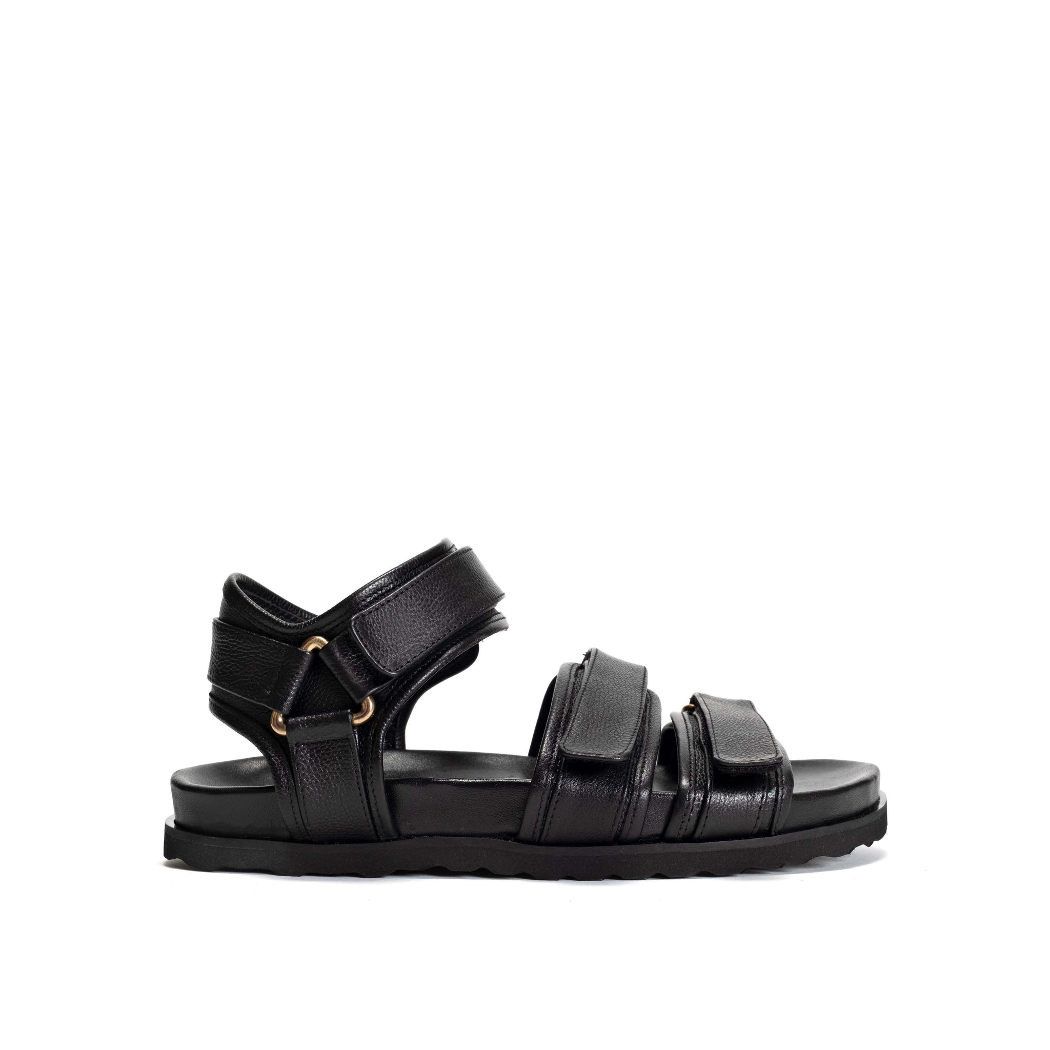Grenata Grained Vegetable Tanned Calf Black - Anonymous Copenhagen
