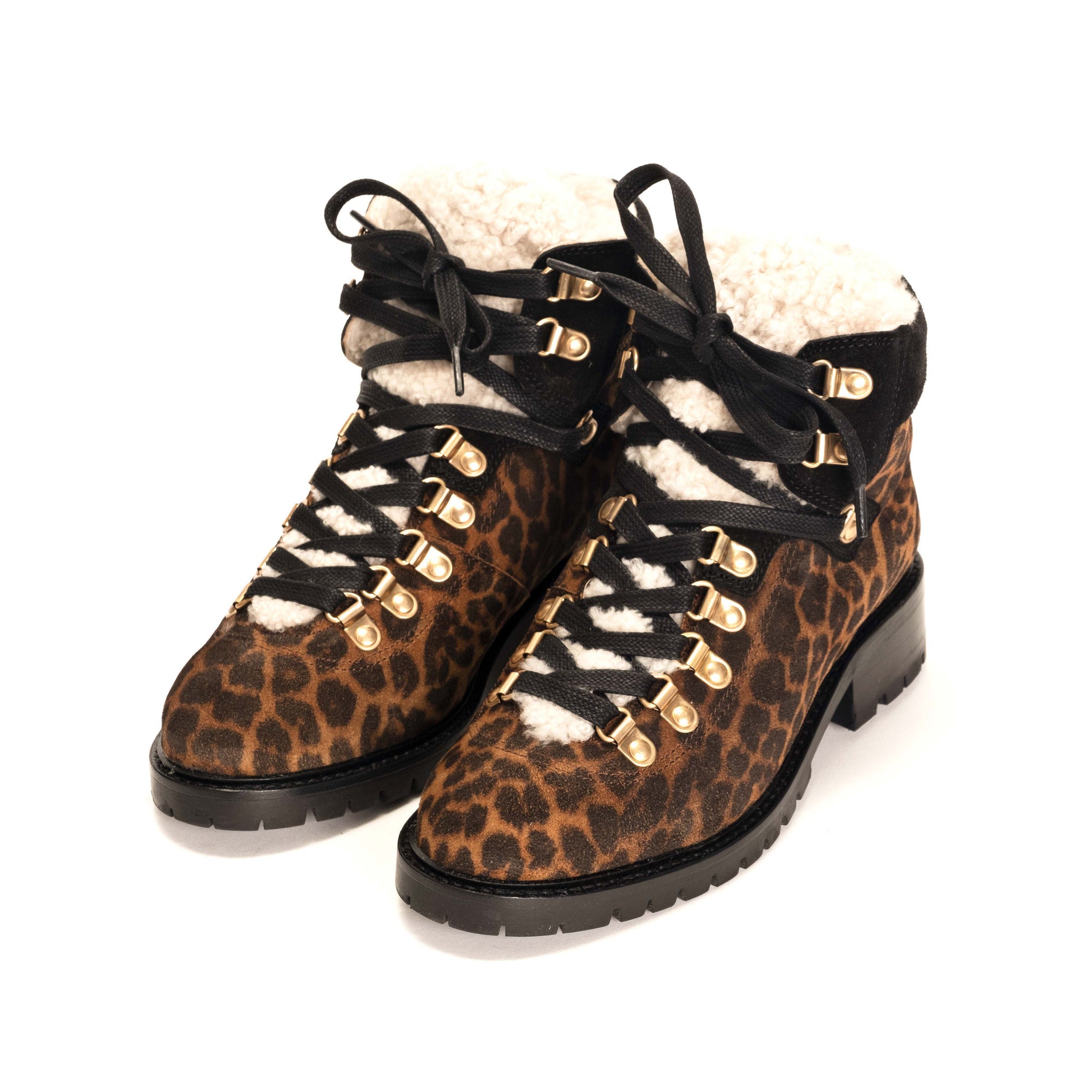 Teddi Calf Suede Print Leopard - Anonymous Copenhagen