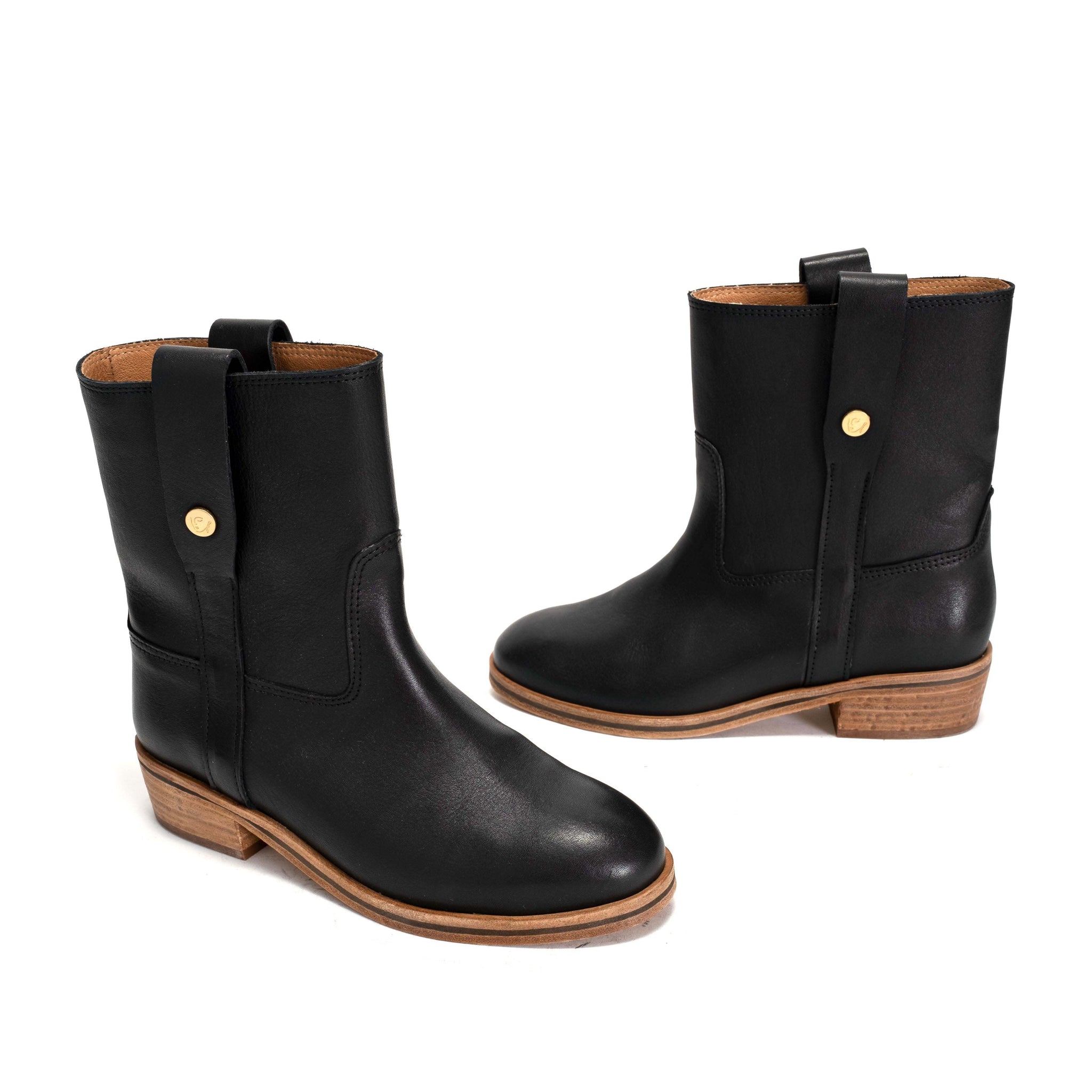 Lona Vegetable Tanned Calf Black - Anonymous Copenhagen