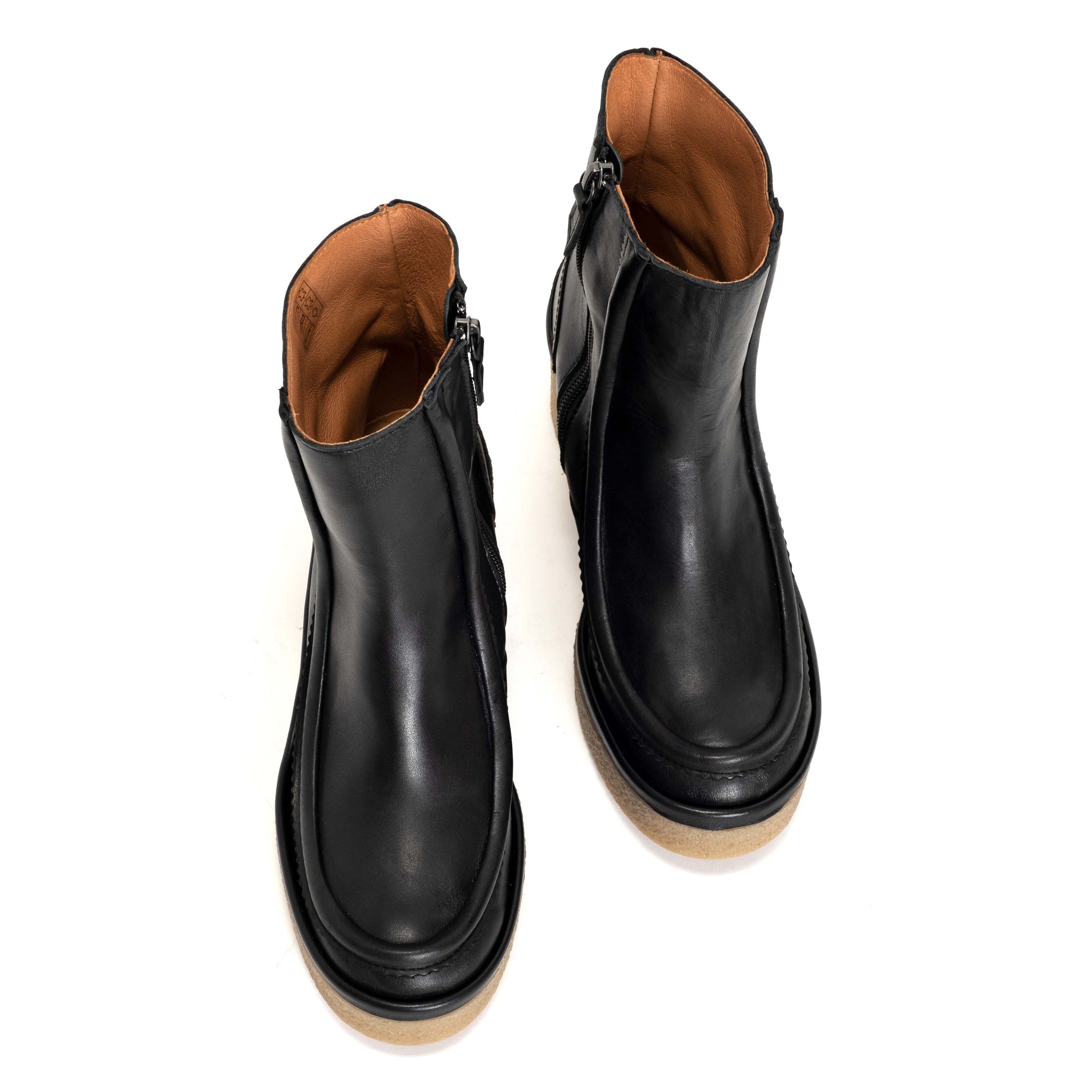 Bambie platform soft calf Black - Anonymous Copenhagen