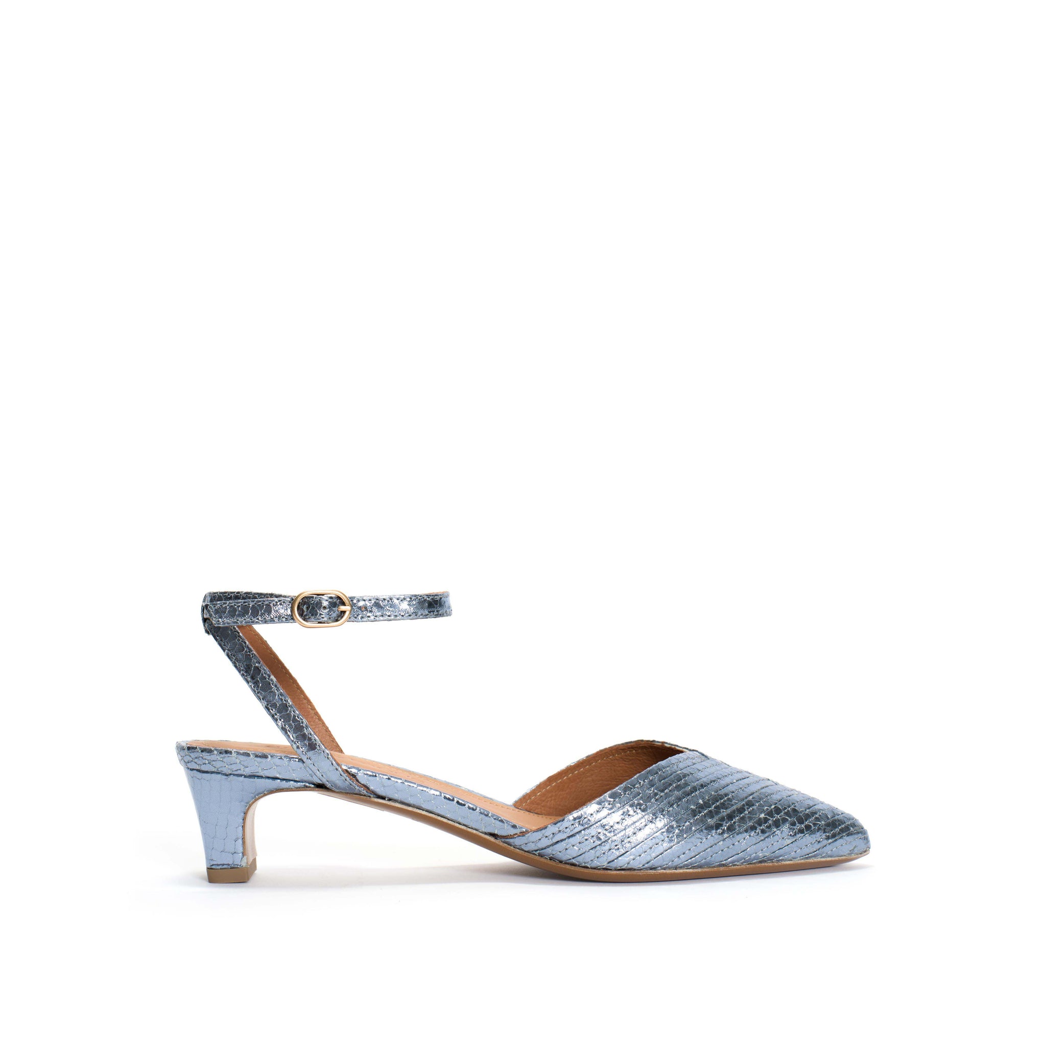 Givia 40 Snake metallic calf Aqua | Anonymous Copenhagen Official ...