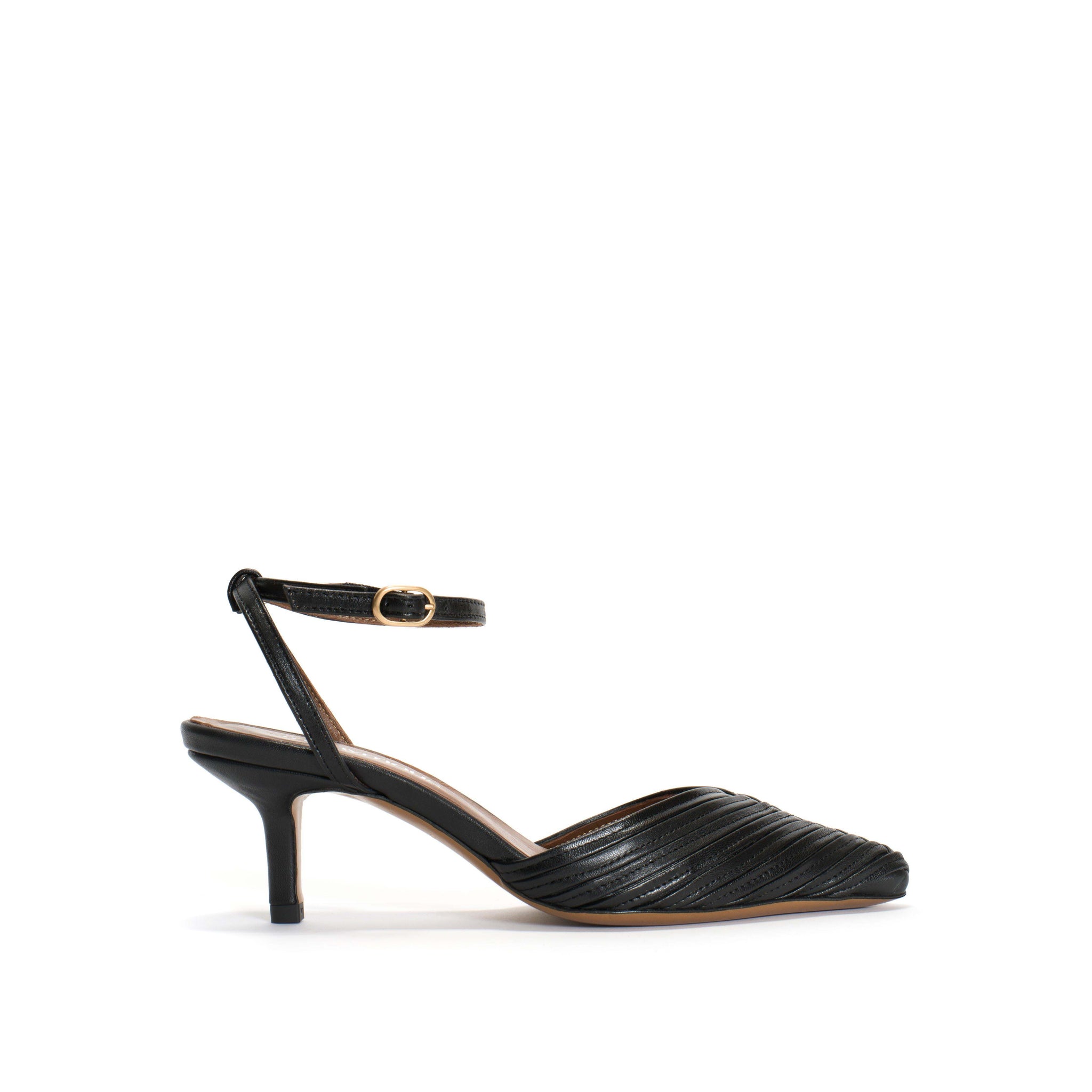 Givia 55 pin Shiny lamb Black - Anonymous Copenhagen