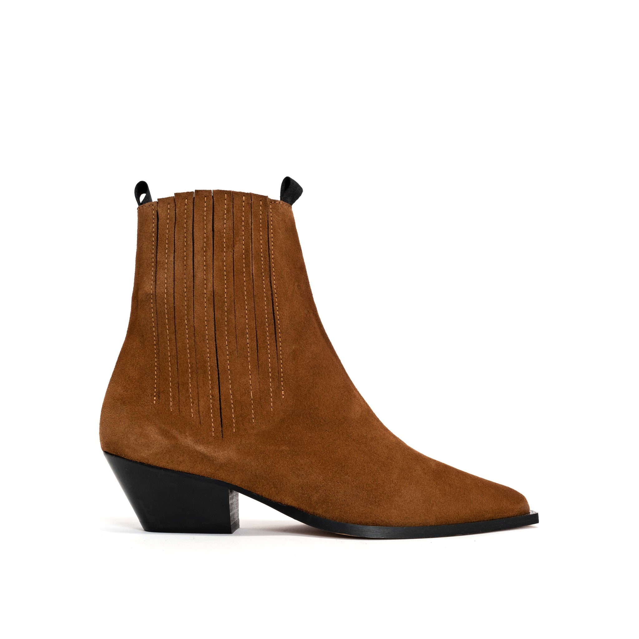 Haki Calf suede Chestnut - Anonymous Copenhagen