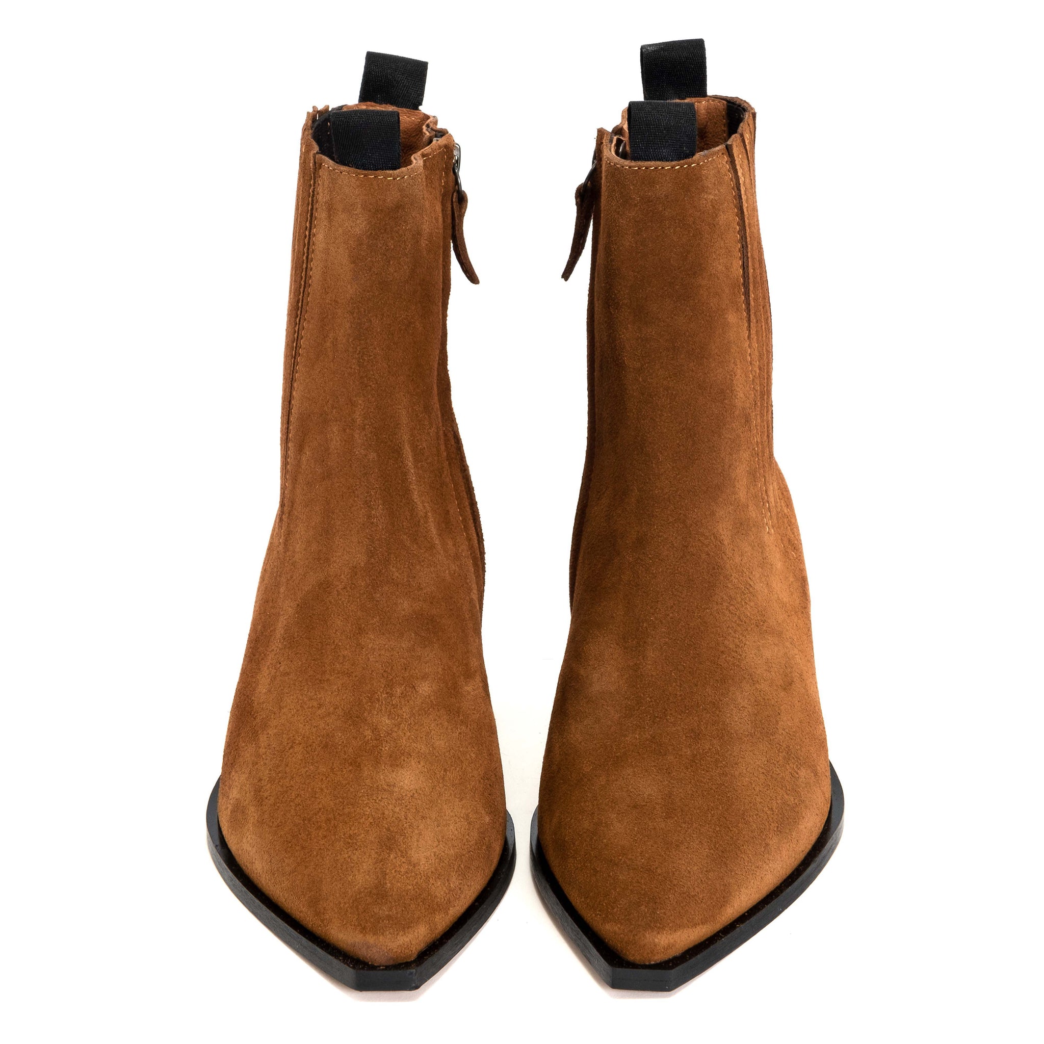 Haki Calf suede Chestnut - Anonymous Copenhagen