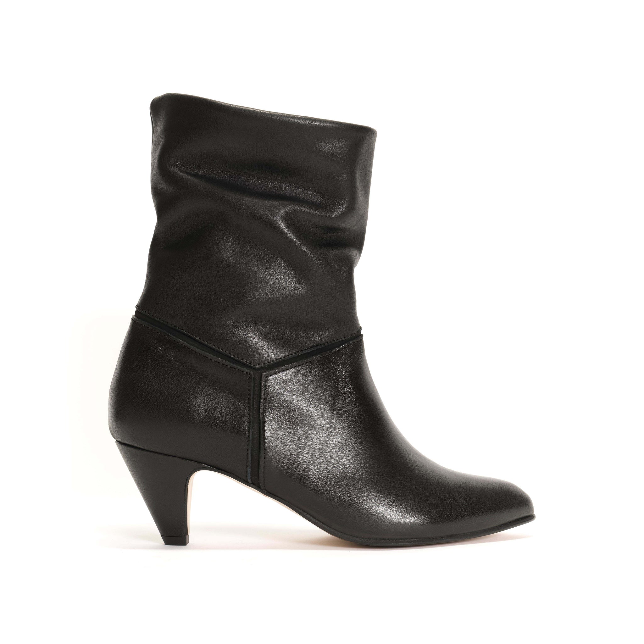 Jassi 50 stiletto Soft calf & sleek leather Black - Anonymous Copenhagen