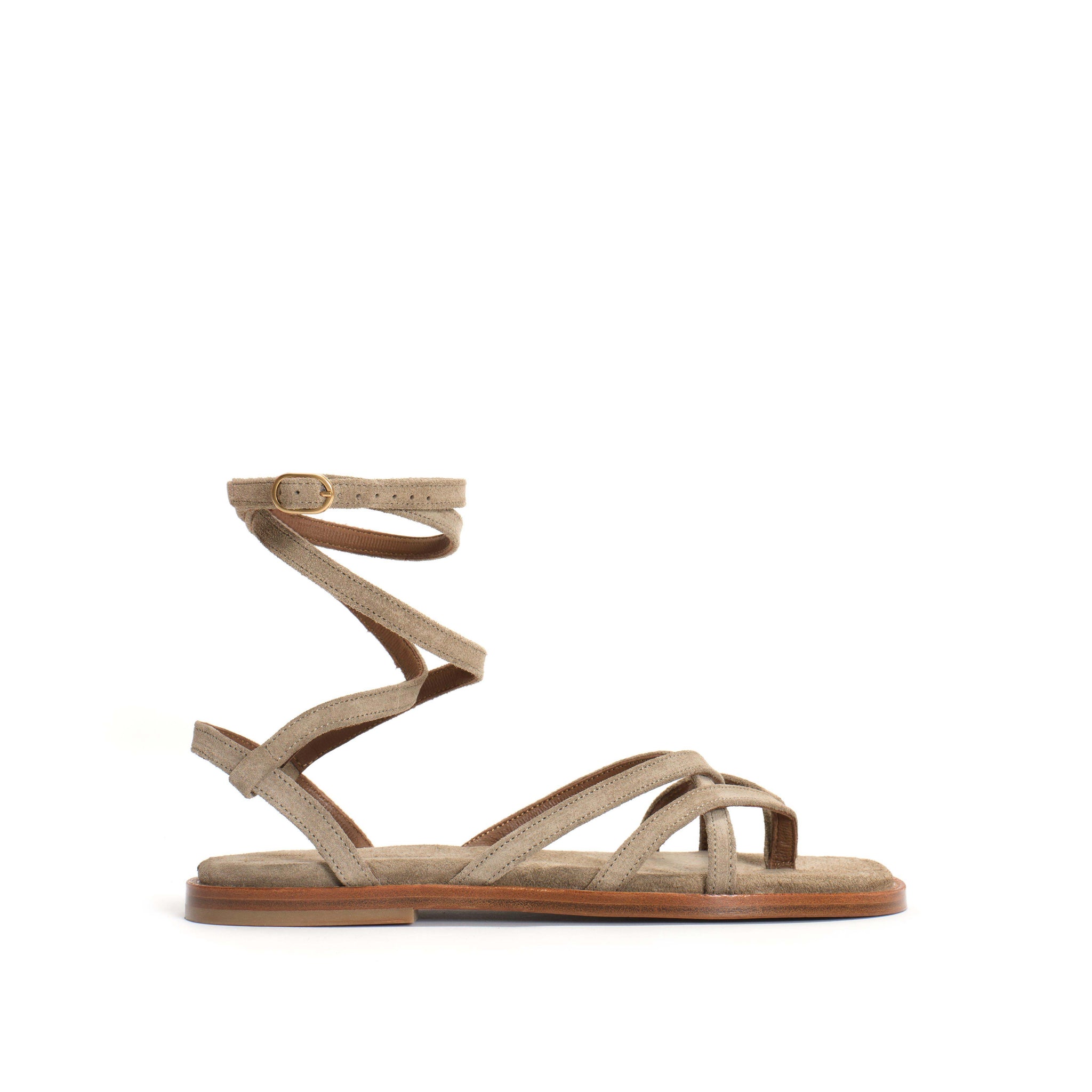 Jessie Calf suede Mushroom - Anonymous Copenhagen