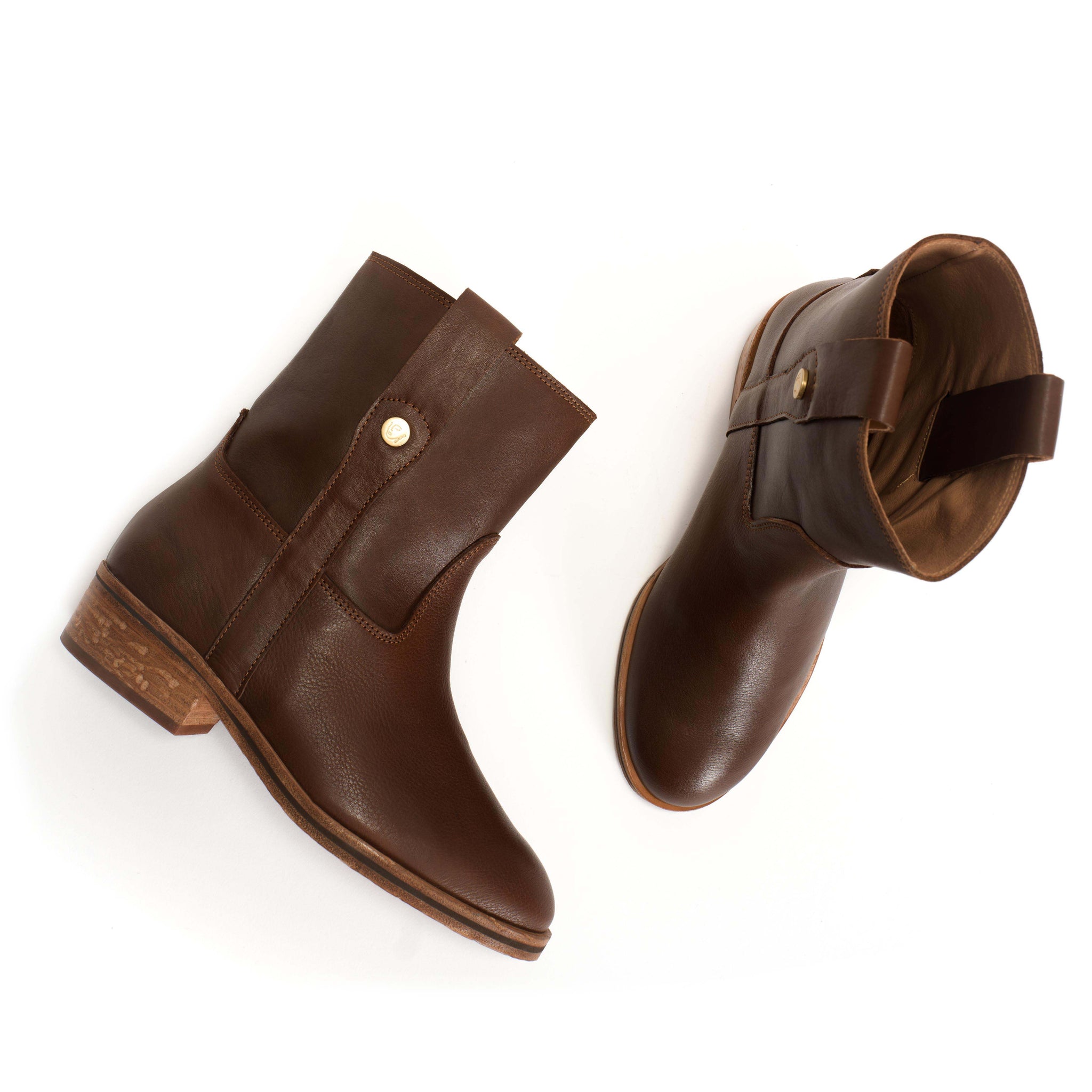 Lona Vegetable tanned calf Chestnut - Anonymous Copenhagen